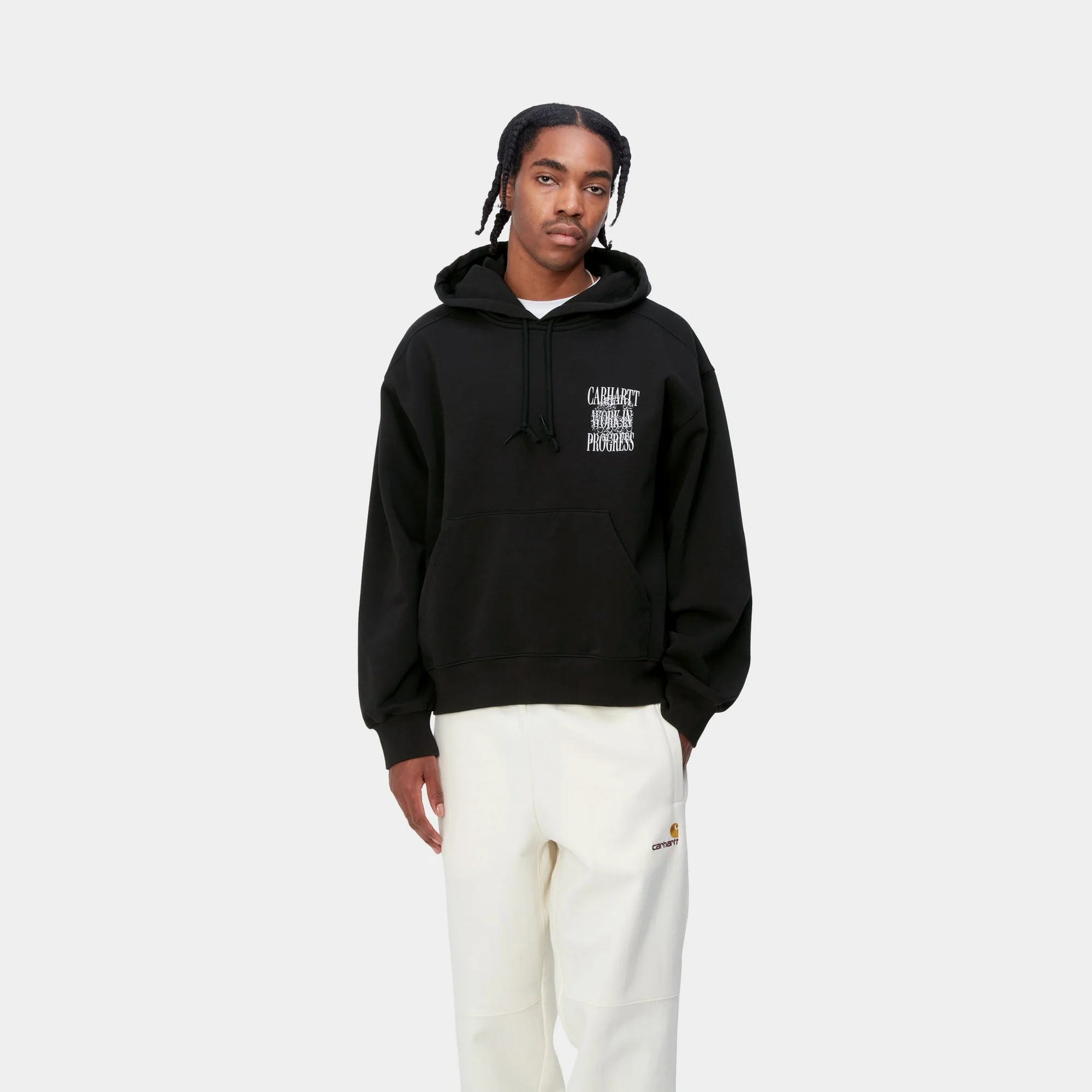 NMHooded Always a WIP Sweatshirt | Black