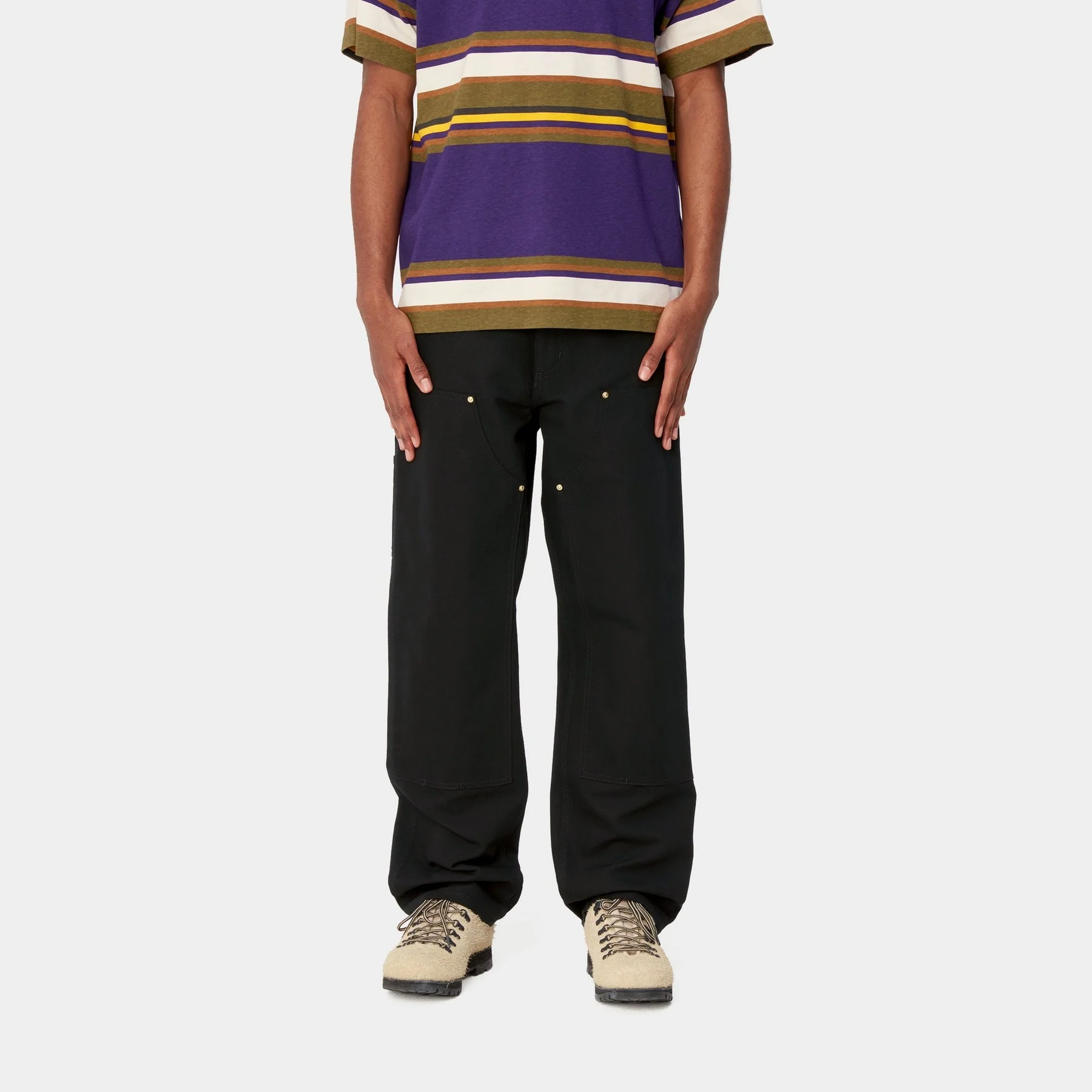 NMDouble Knee Pant | Black (rigid)