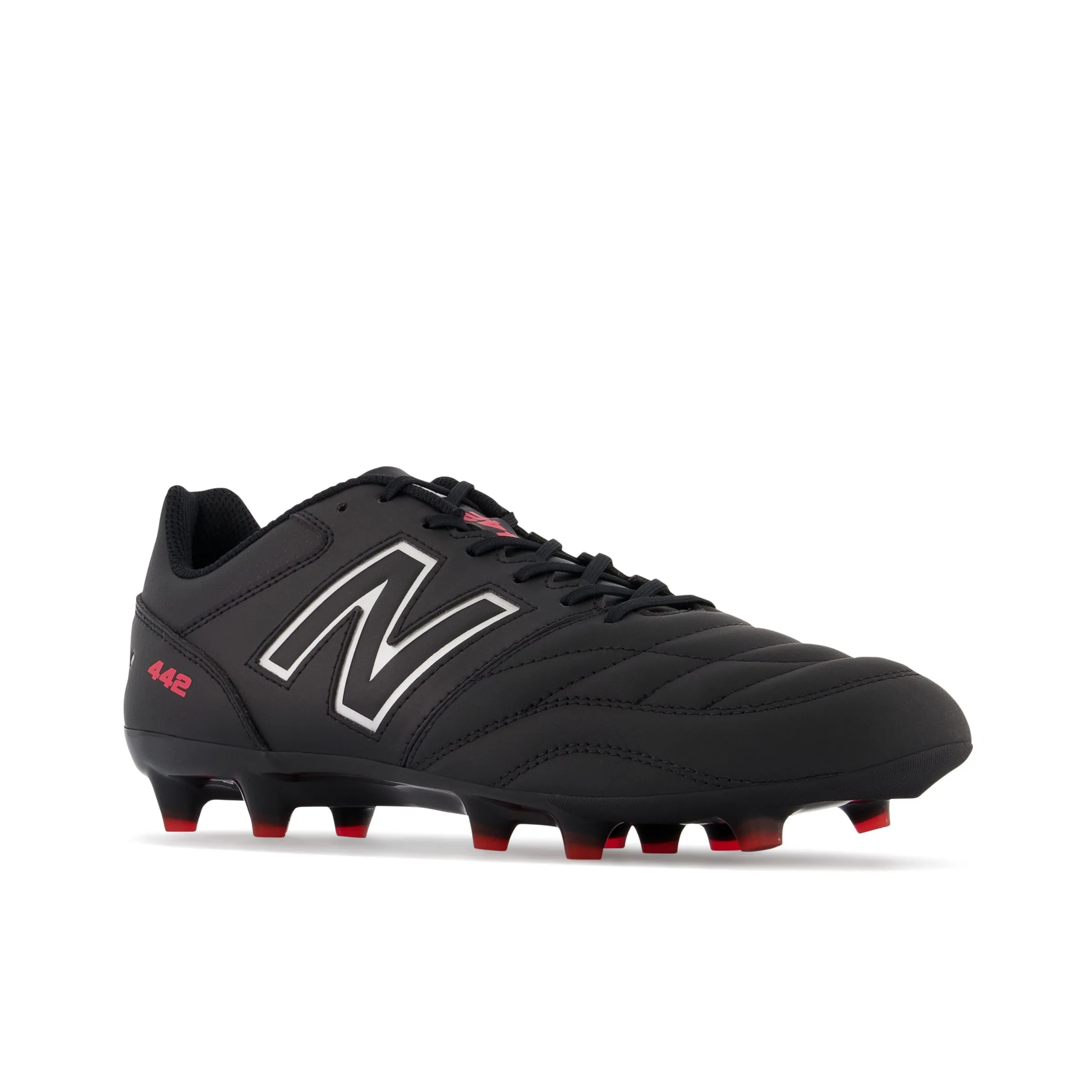 NM442 V2 TEAM FG - Black with White