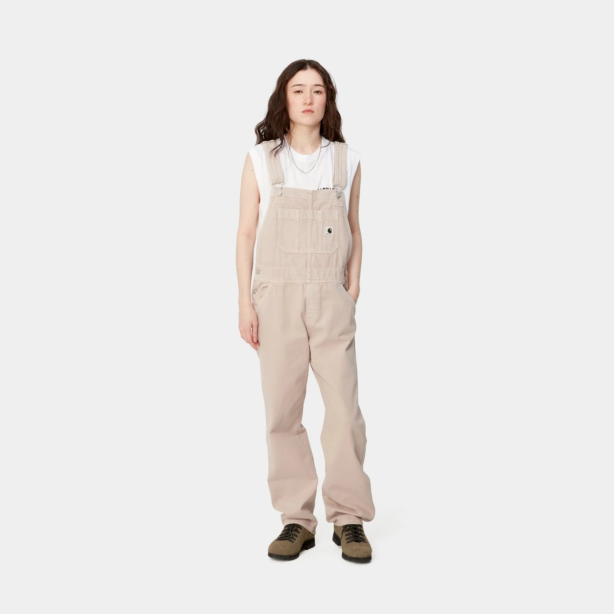 NMWomen’s Garrison Bib Overall | Tonic (stone dyed)