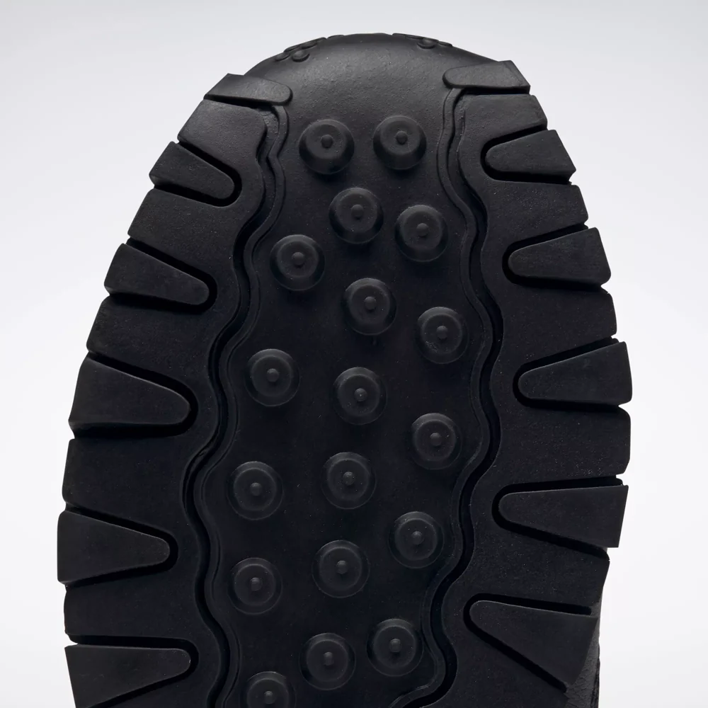 NMReebok Kid's Classic Leather PS Shoes - All Black