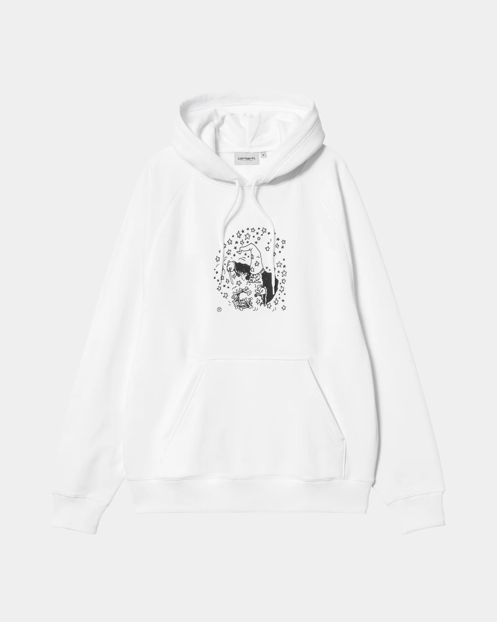 NMHooded Hocus Pocus Sweatshirt | White / Black