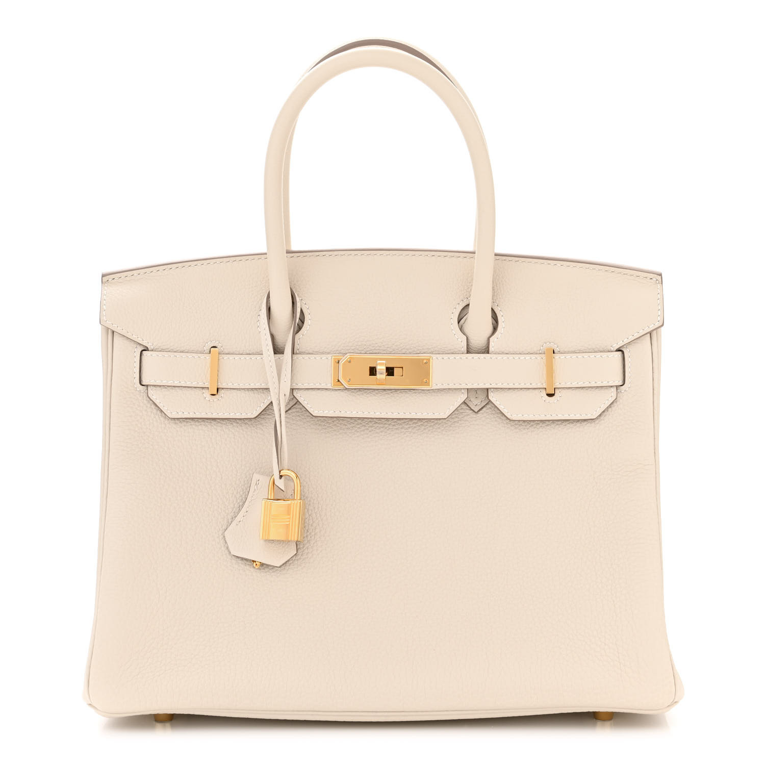 NMTogo Birkin 30 Craie锛�Golden Lock锛�