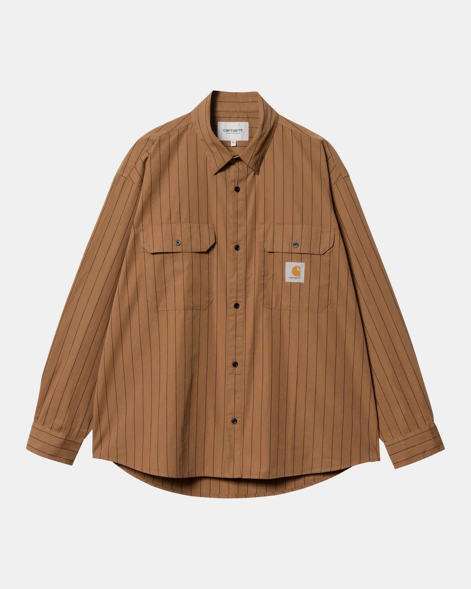 NMOrlean Stripe Shirt | Hamilton Brown / Black
