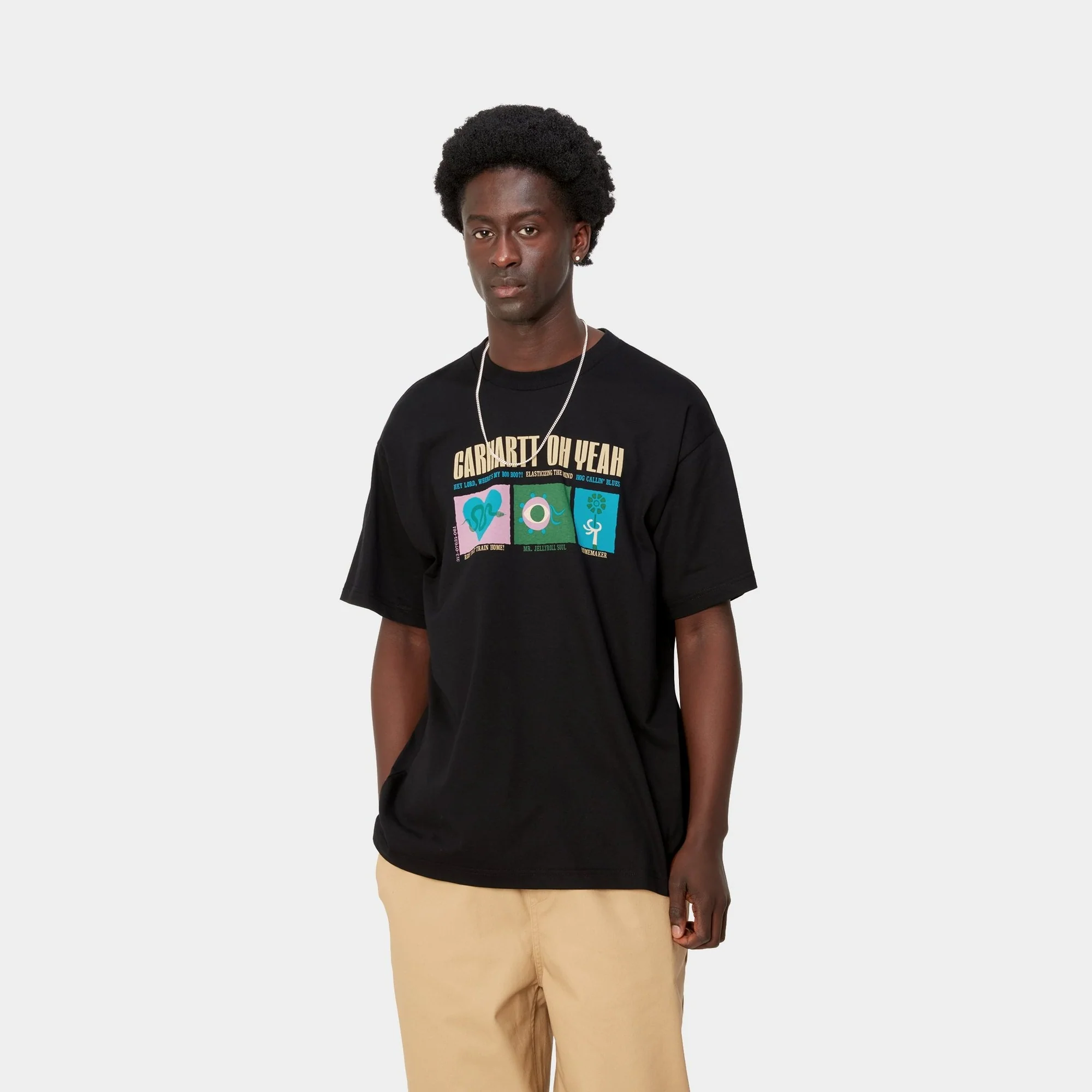 NMOh Yeah T-Shirt | Black