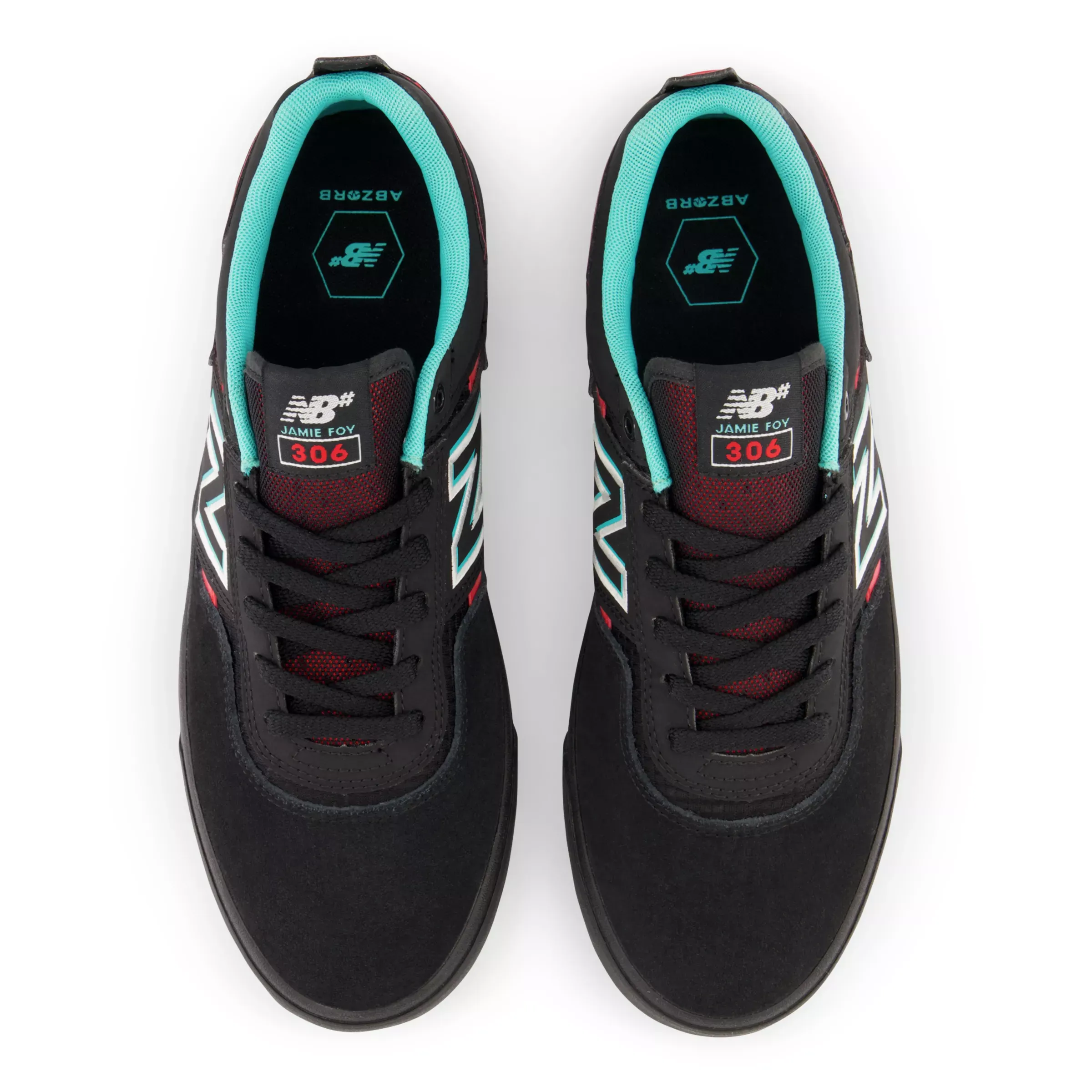 NMNB Numeric Jamie Foy 306 - Black with Electric Red