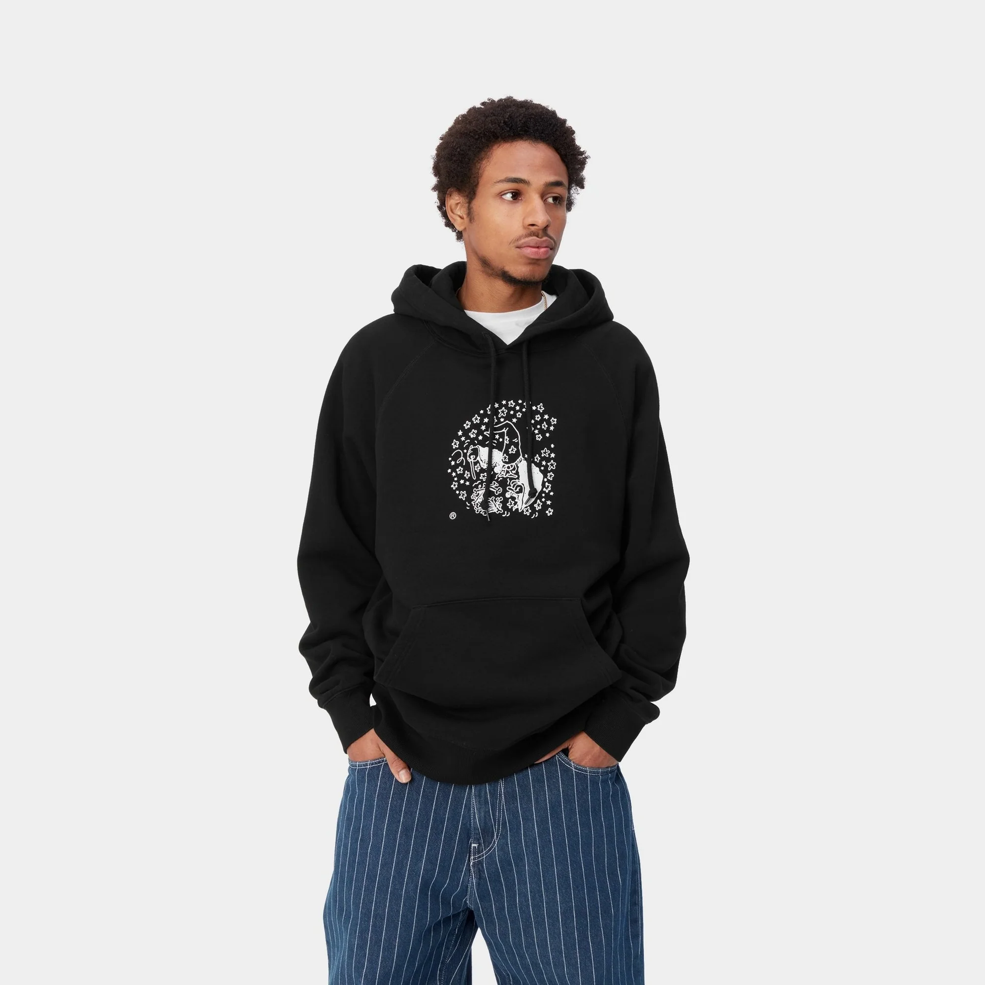 NMHooded Hocus Pocus Sweatshirt | Black / White