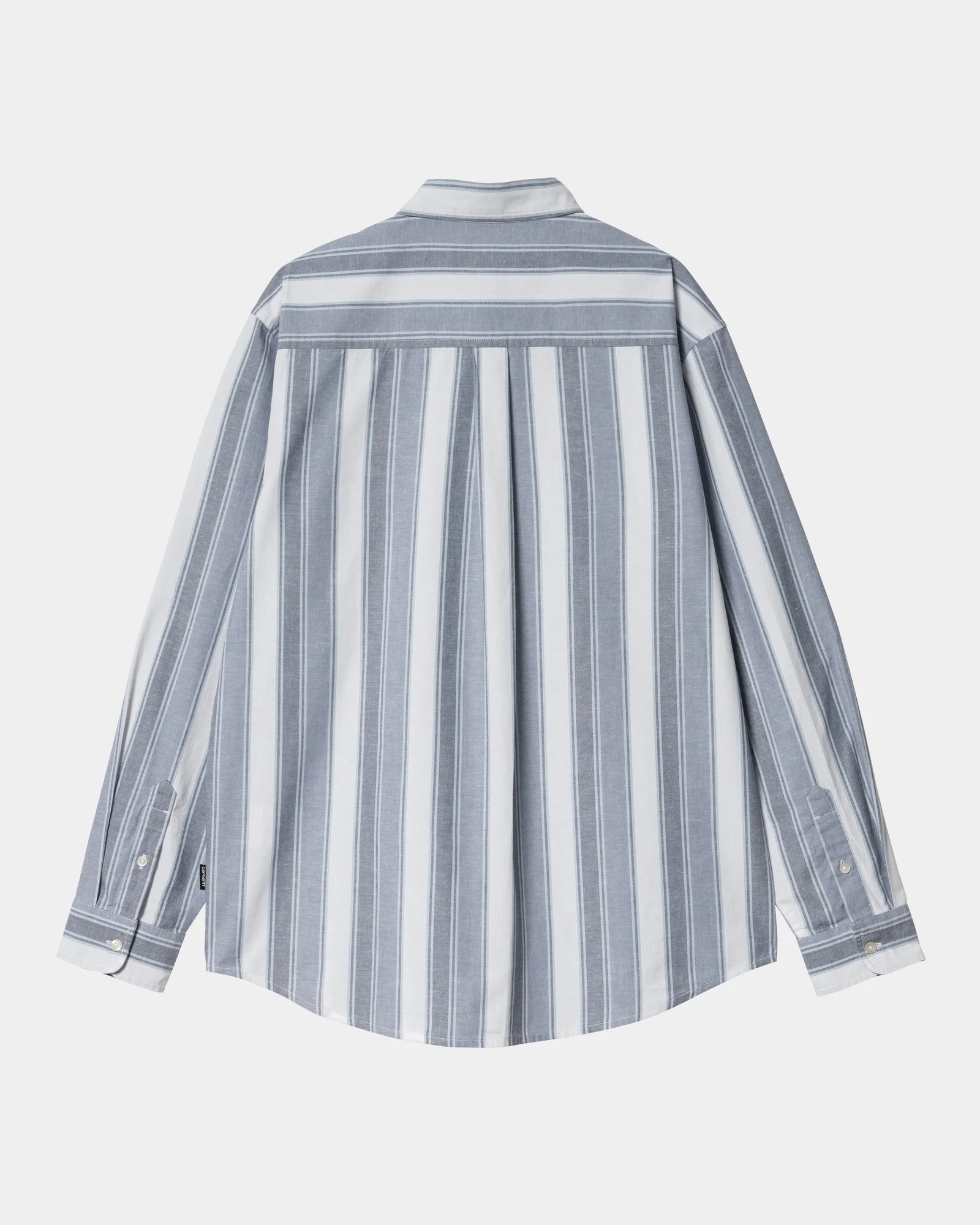 NMKendricks Stripe Shirt | Hudson Blue / Bay Blue