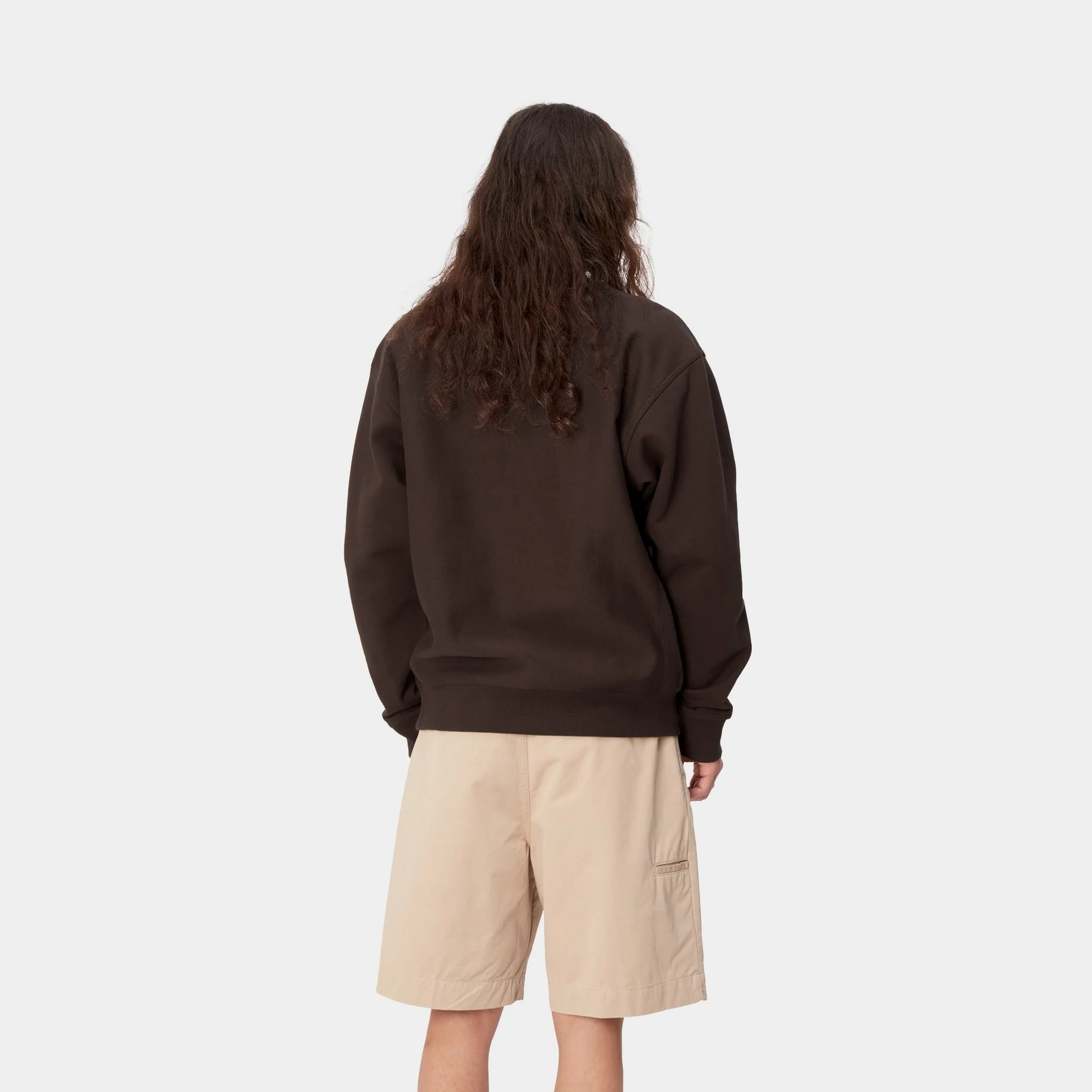 NMAmerican Script Sweatshirt | Tobacco