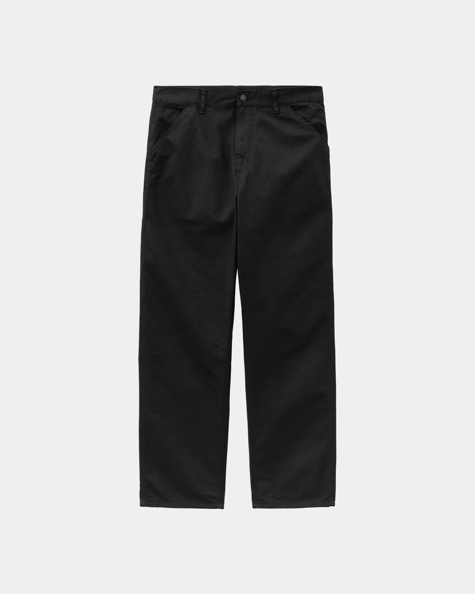 NMSingle Knee Pant - Drill | Black (garment dyed)