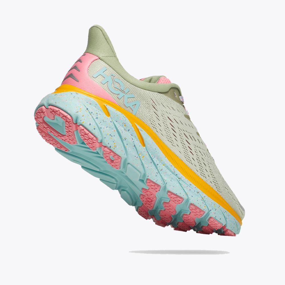 NMWomen's Clifton 8 - Seaweed Brown / Green Teal