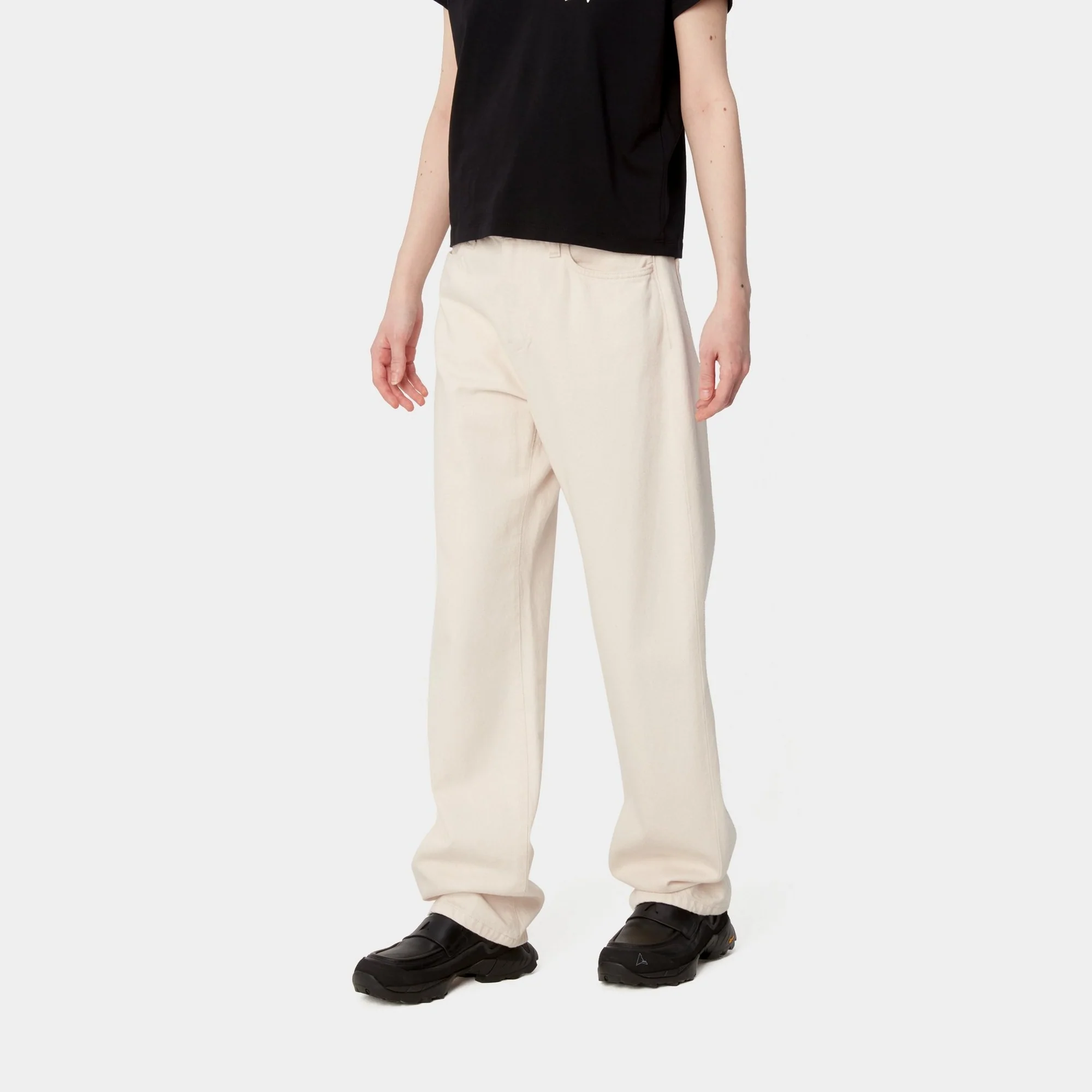 NMNoxon Pant - Twill | Natural (stone wahsed)