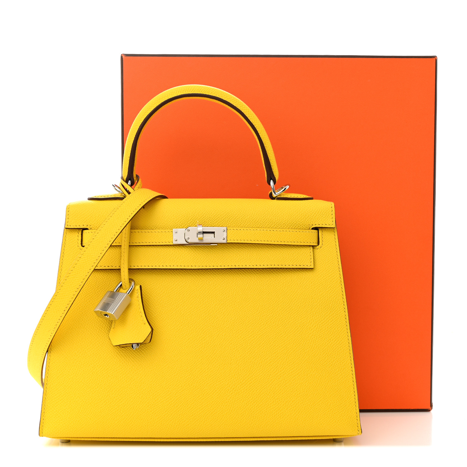 NMEpsom Kelly Sellier 25 Jaune De Naples