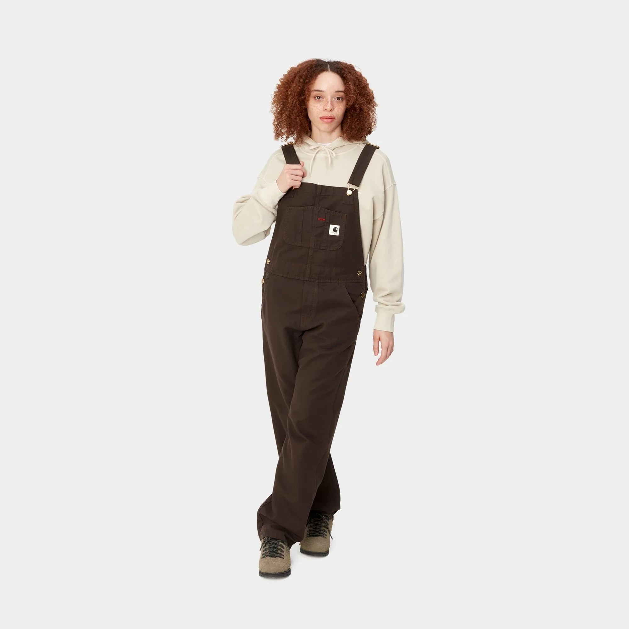 NMWomen’s Bib Overall Straight | Tobacco
