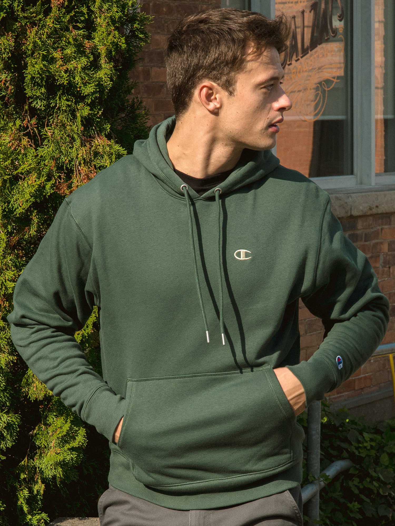 NMCHAMPION CLASSIC FLEECE PULL OVER HOODIE