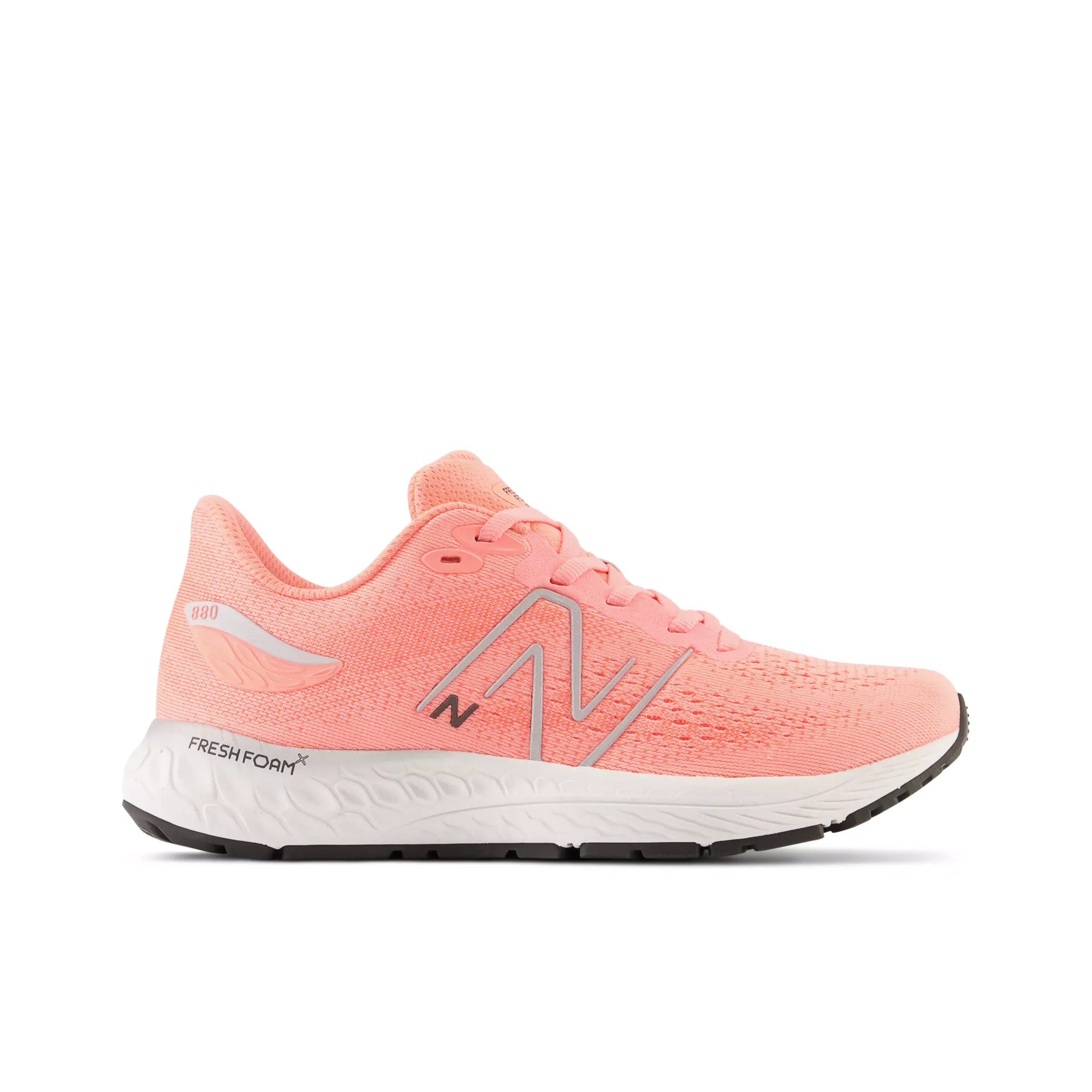 NMFresh Foam X 880v12 - Grapefruit with Metallic Silver