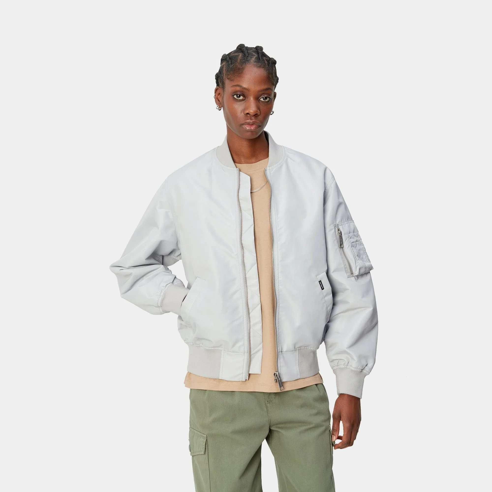 NMWomen's Otley Bomber | Sonic Silver