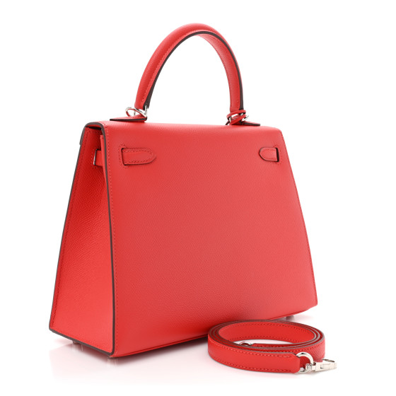 NMEpsom Kelly Sellier 25 Rouge Tomate