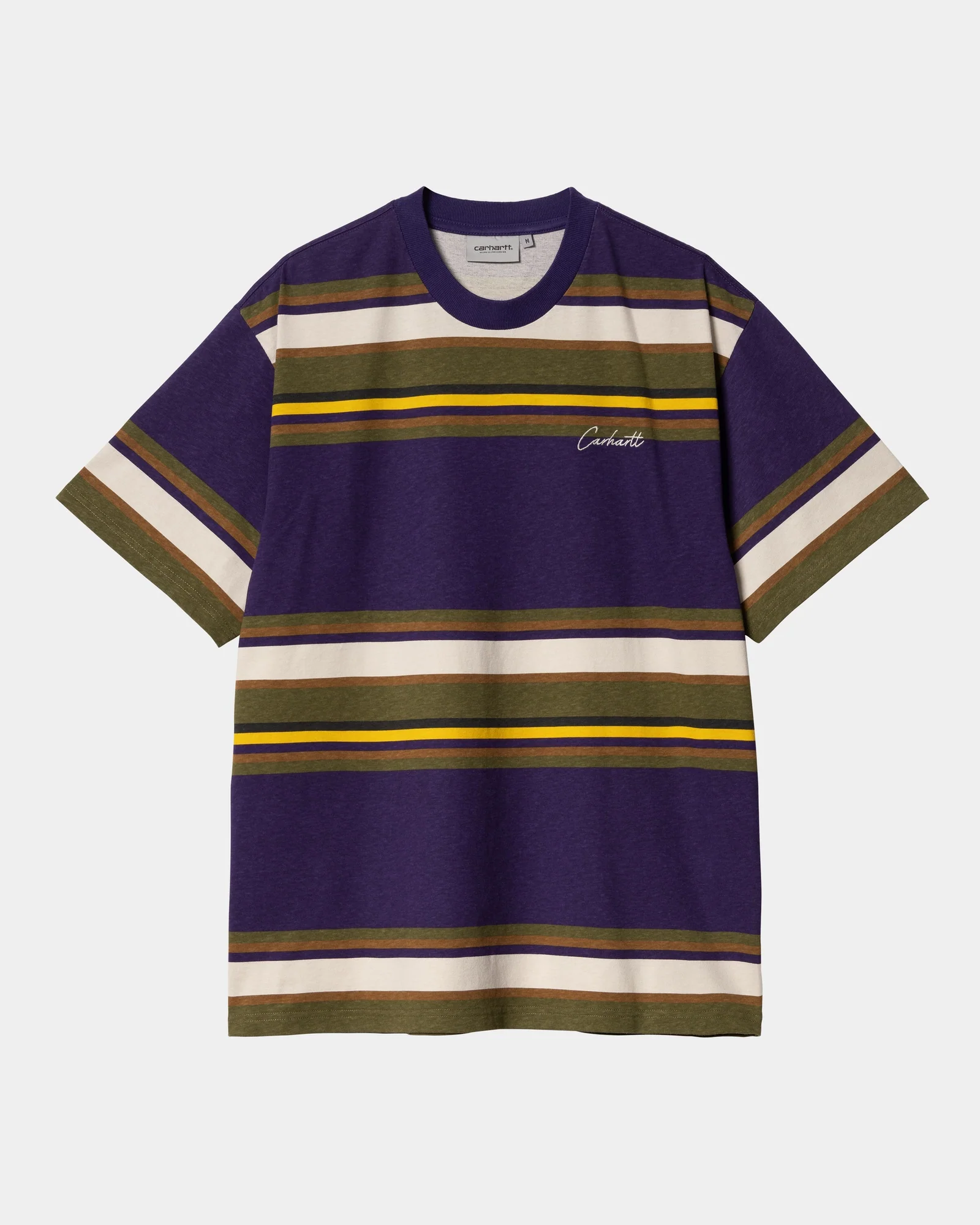 NMMorcom Stripe T-Shirt | Tyrian