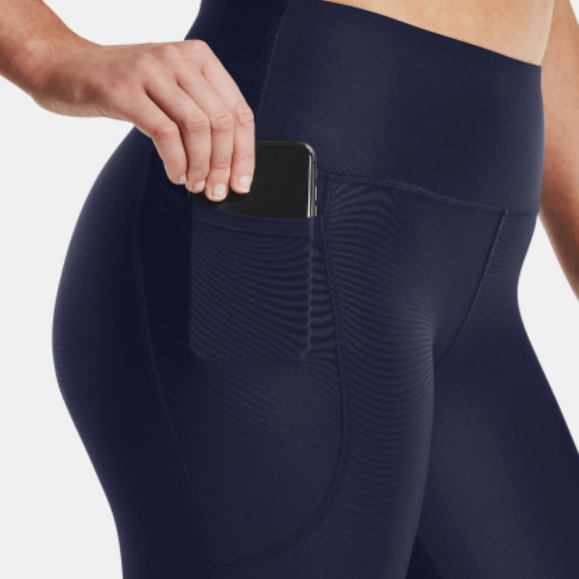 NMWomen's Under Armour HeatGear® No-Slip Waistband Full-Length Leggings