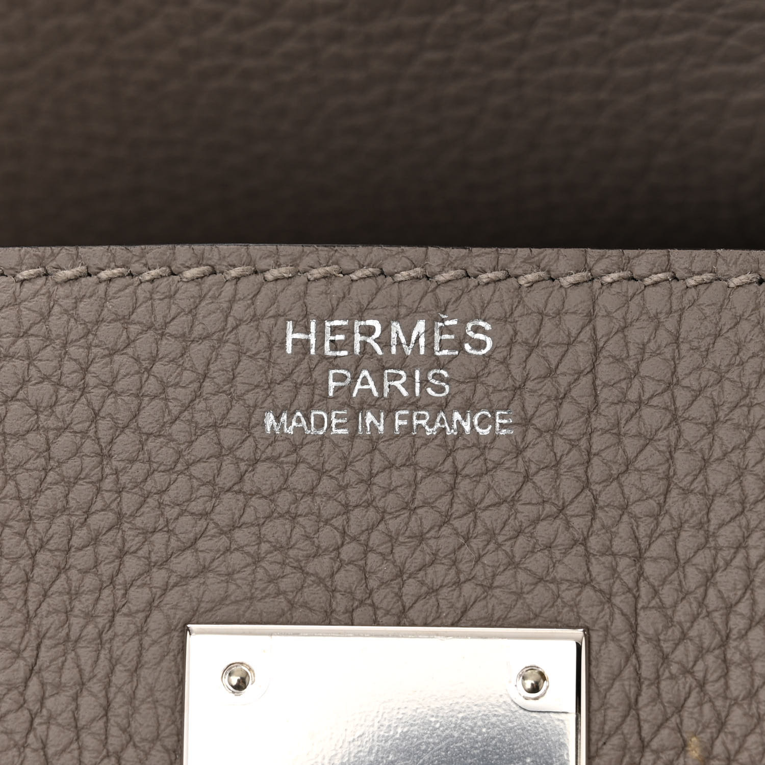 NMTogo BIRKIN 30 Gris Asphalte