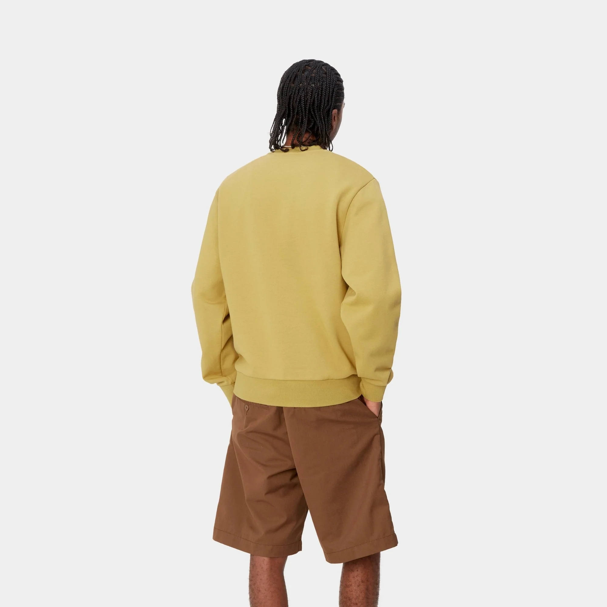 NMScript Embroidery Sweatshirt | Agate