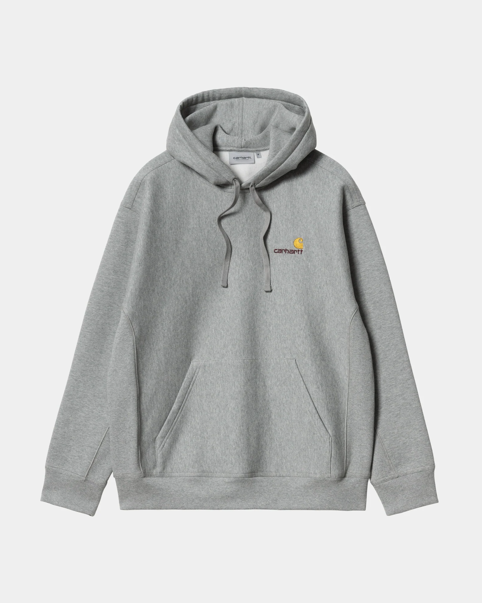 NMHooded American Script Sweatshirt | Grey Heather