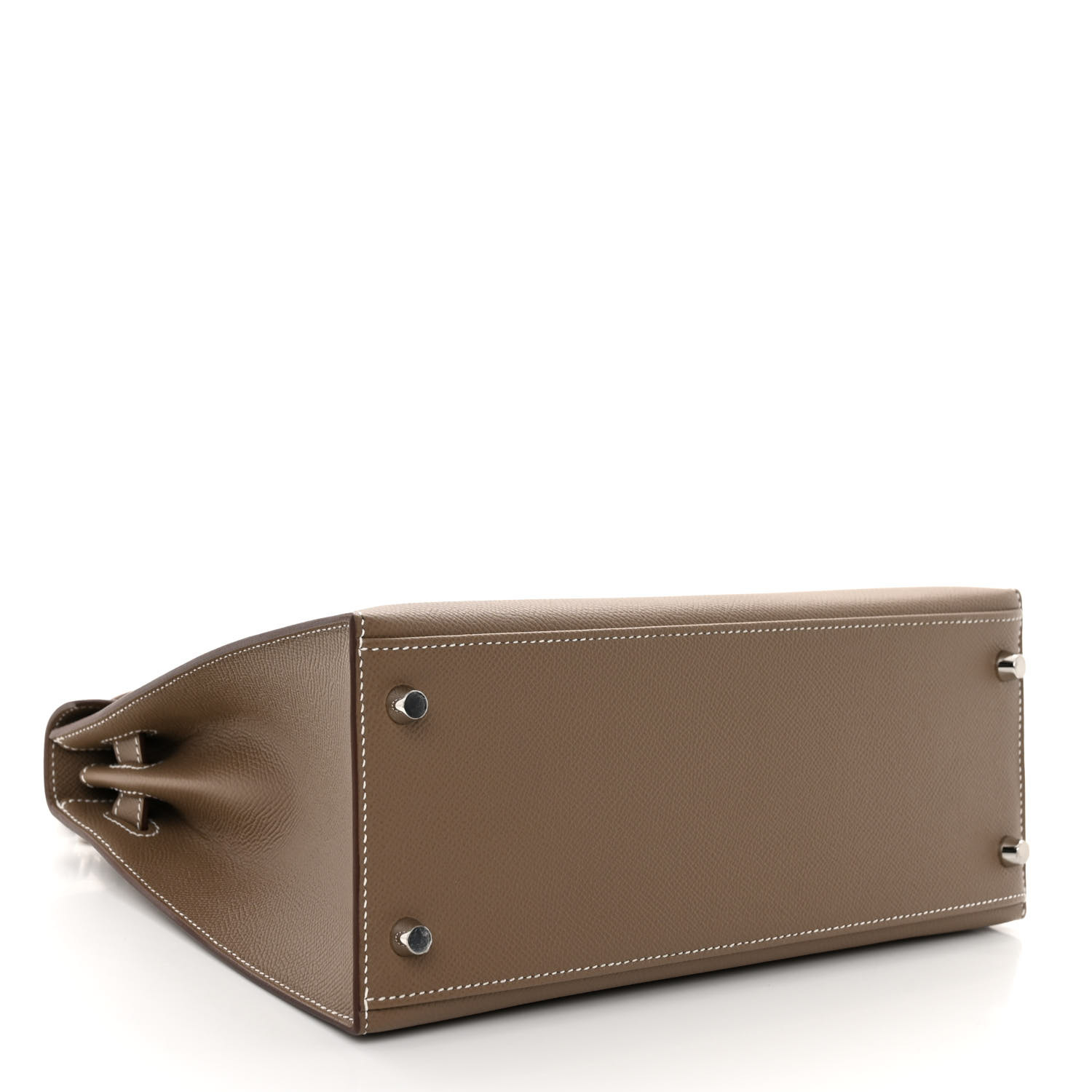 NMEpsom Kelly Sellier 28 Etoupe (Silver Lock)