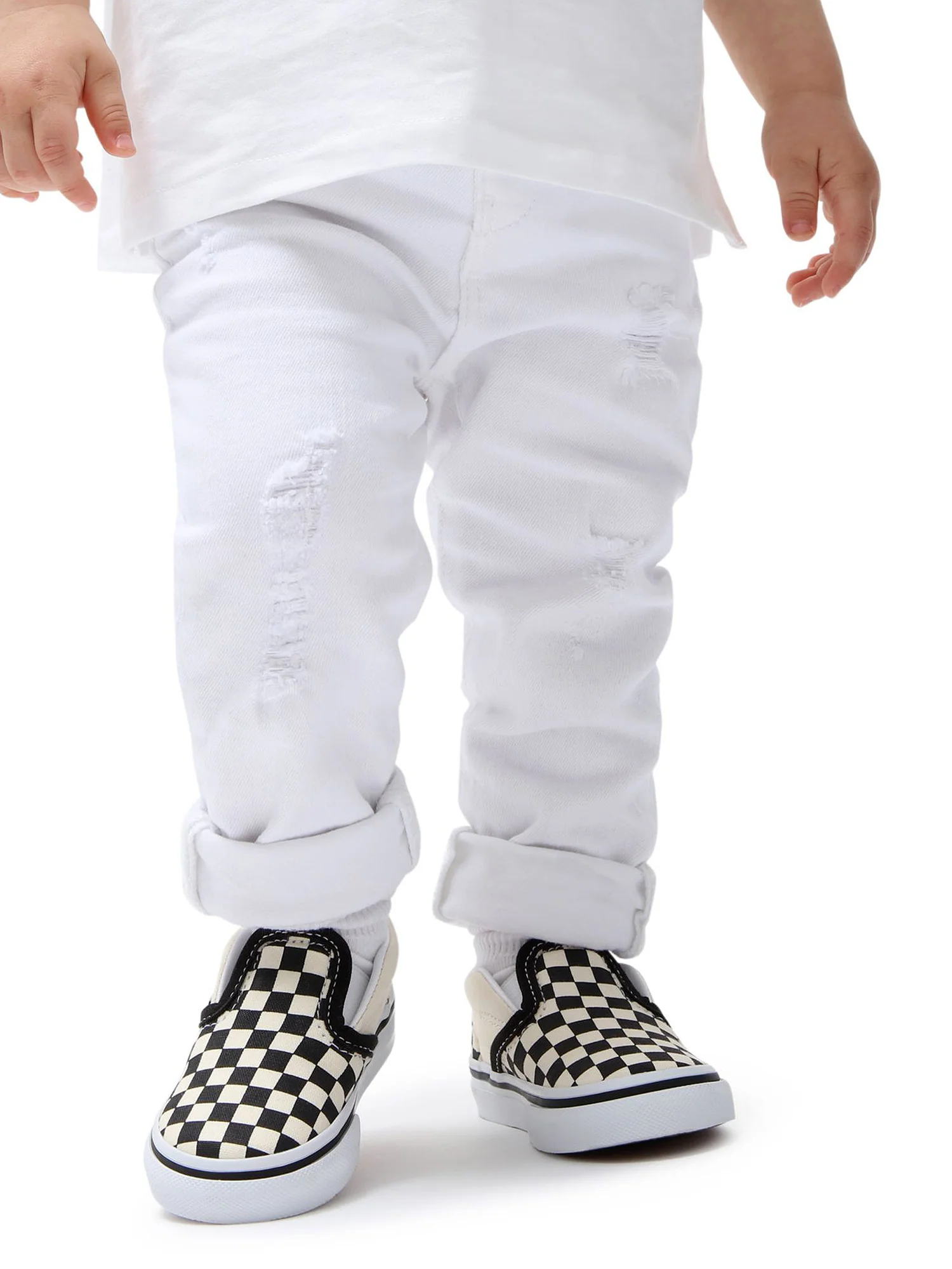 NMKIDS VANS TODDLER CLASSIC SLIP-ON CHECKER SNEAKER