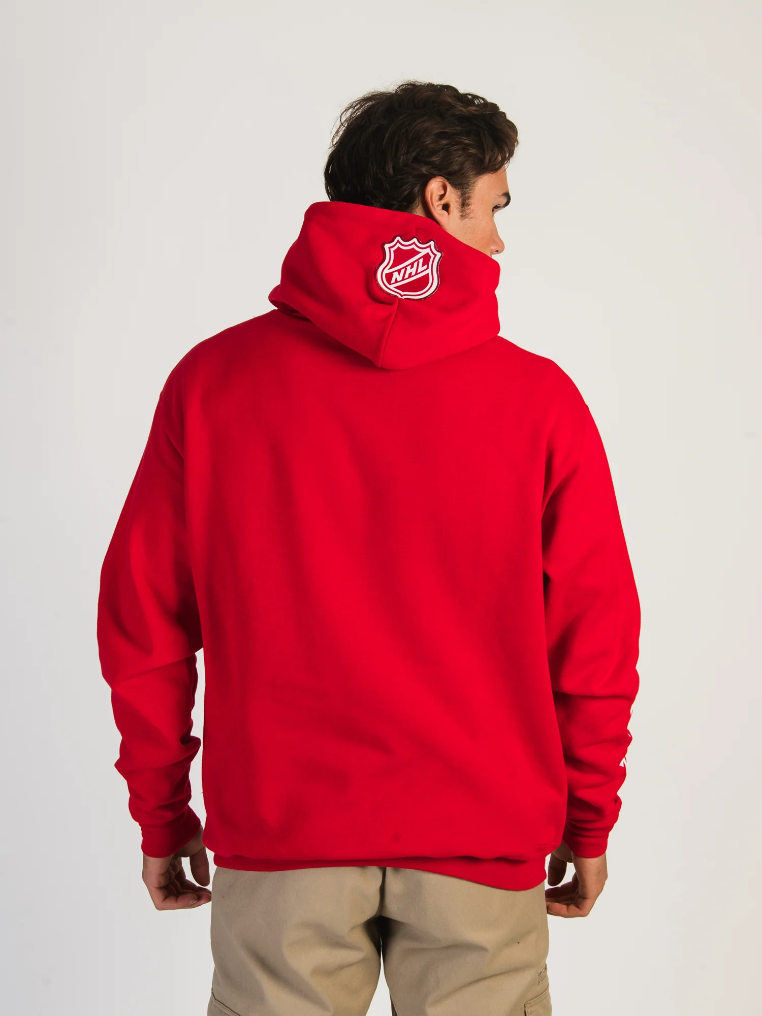 NMCHAMPION NHL DETROIT RED WINGS CENTER ICE PULL OVER HOODIE