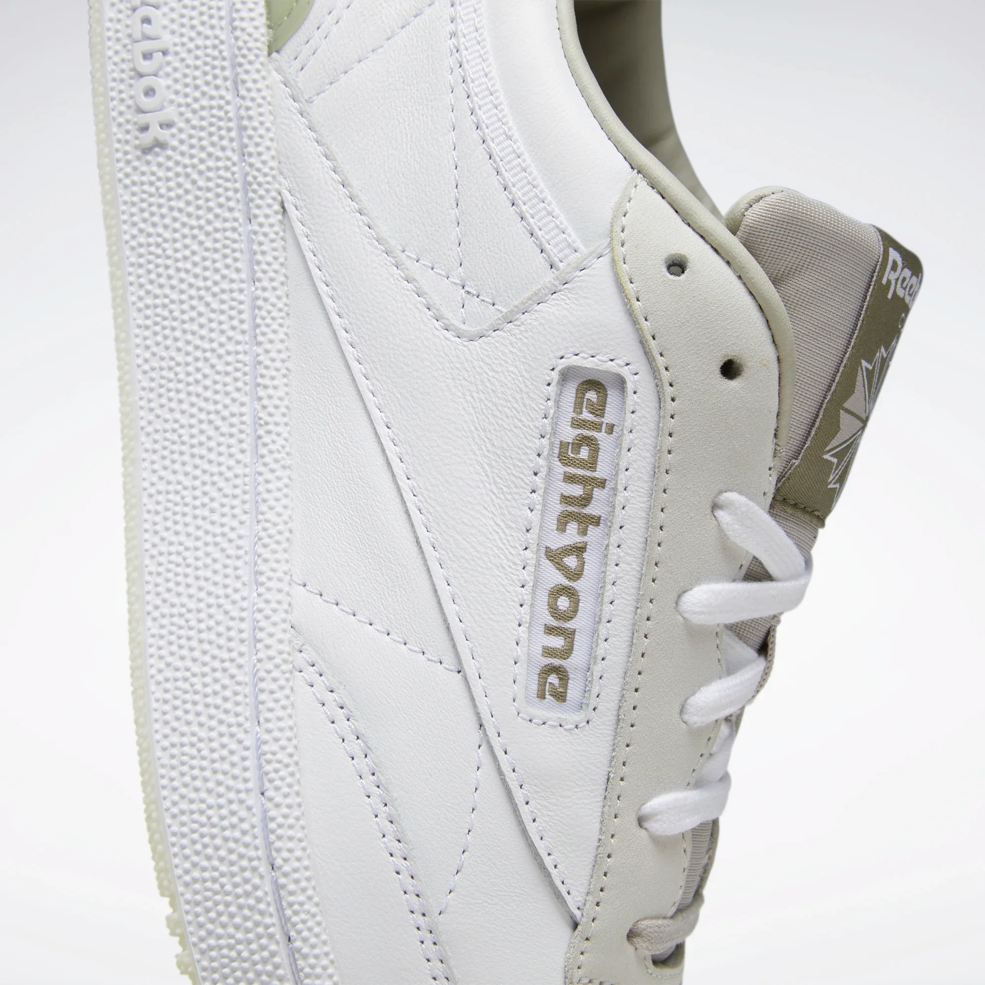 NMReebok Men's Club C 85 Shoes - White / Sand Stone / Khaki