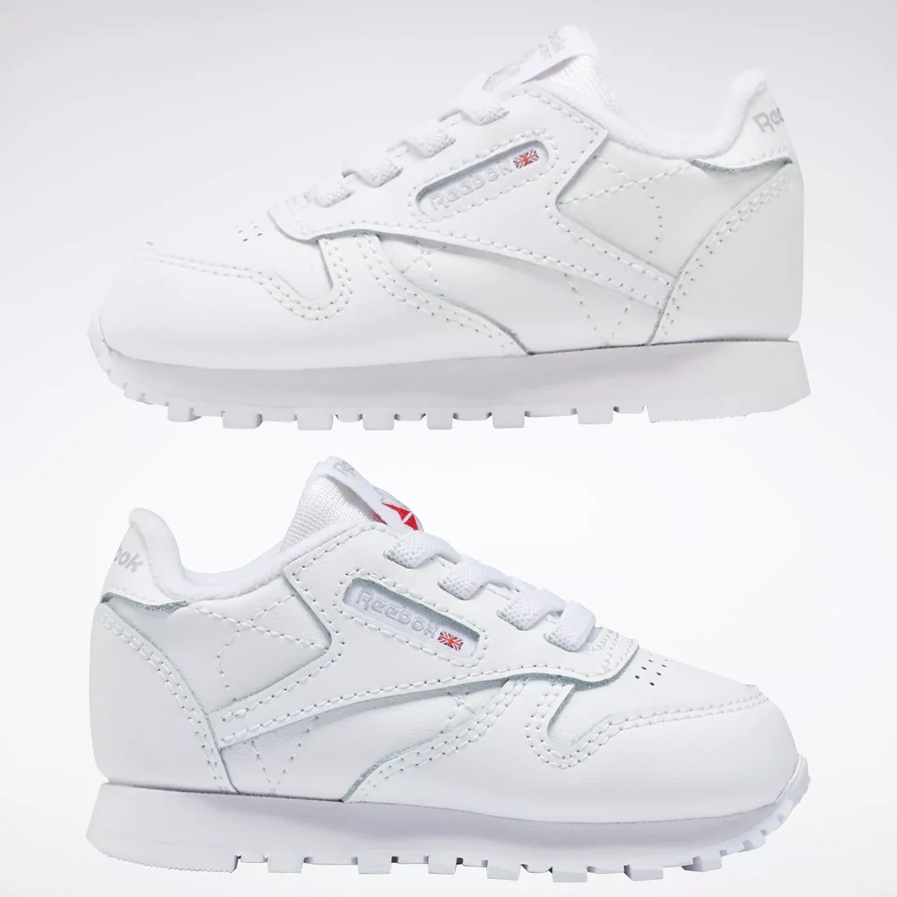 NMReebok Kid's Classic Leather TD Shoes - Ftwr White