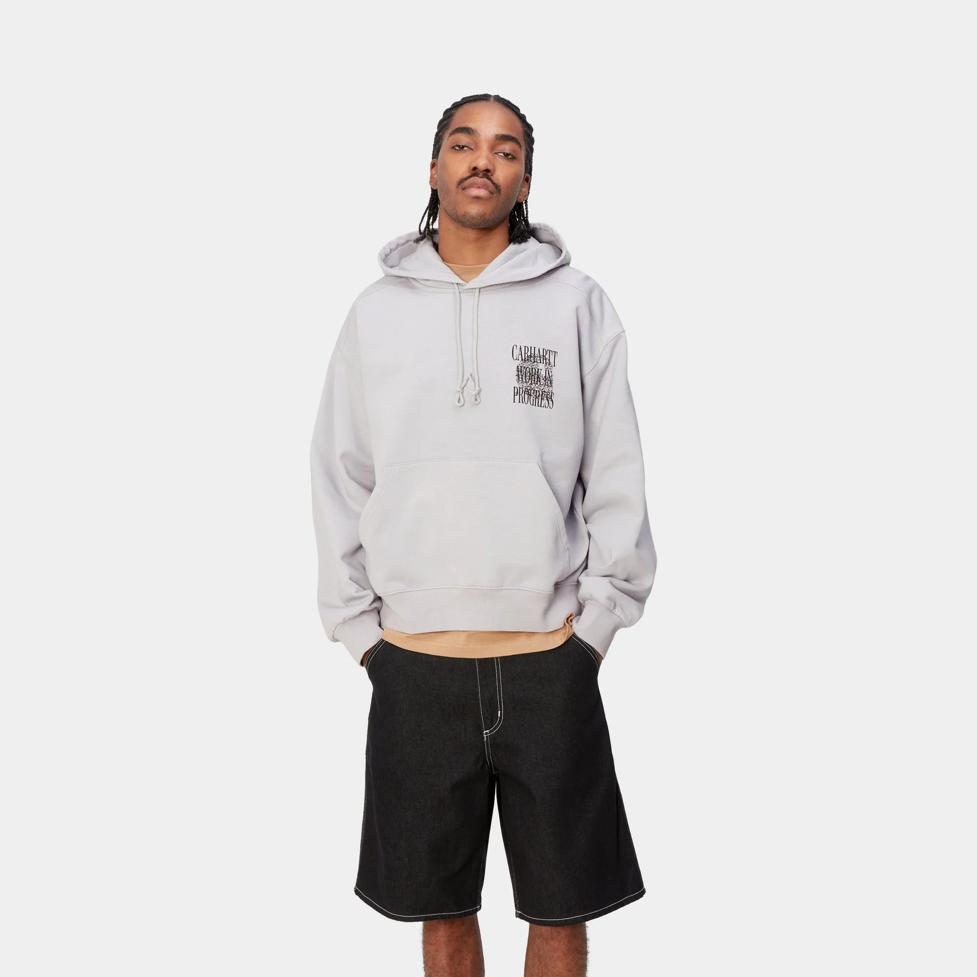 NMHooded Always a WIP Sweatshirt | Sonic Silver