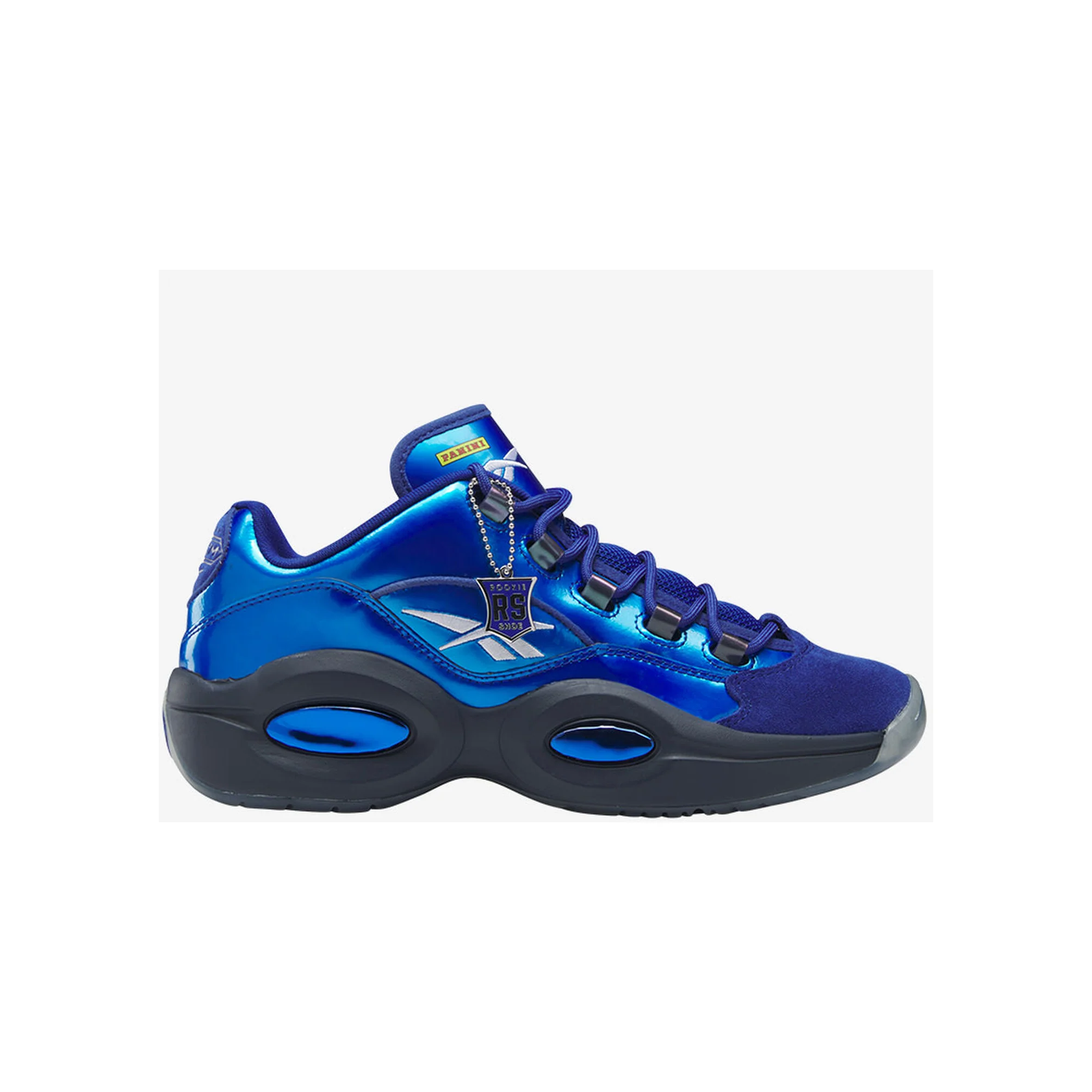 NMReebok Men's Panini Question Low Shoes - Classic Cobalt Blue / Black