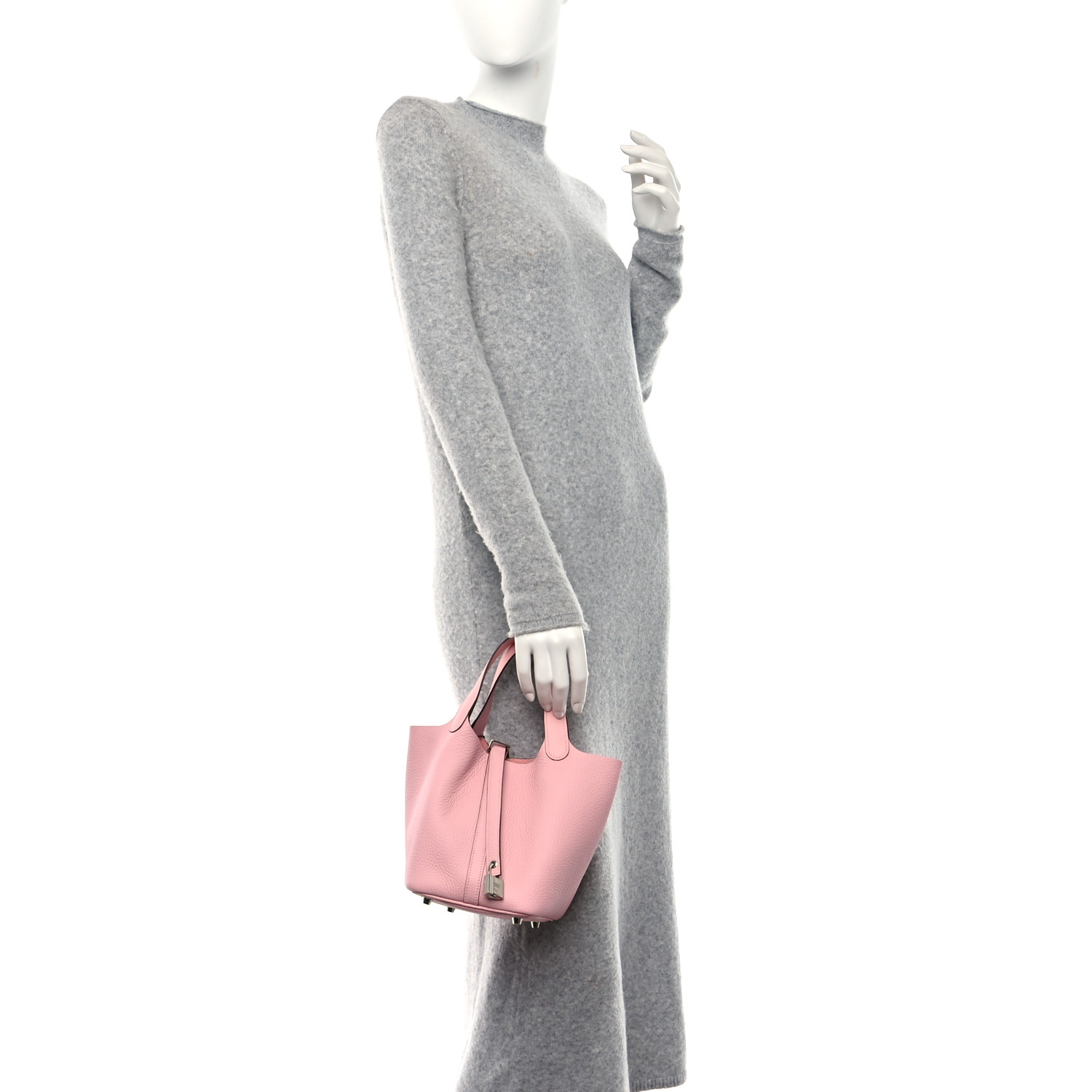 NMTaurillon Clemence Picotin Lock 18 PM Rose Sakura