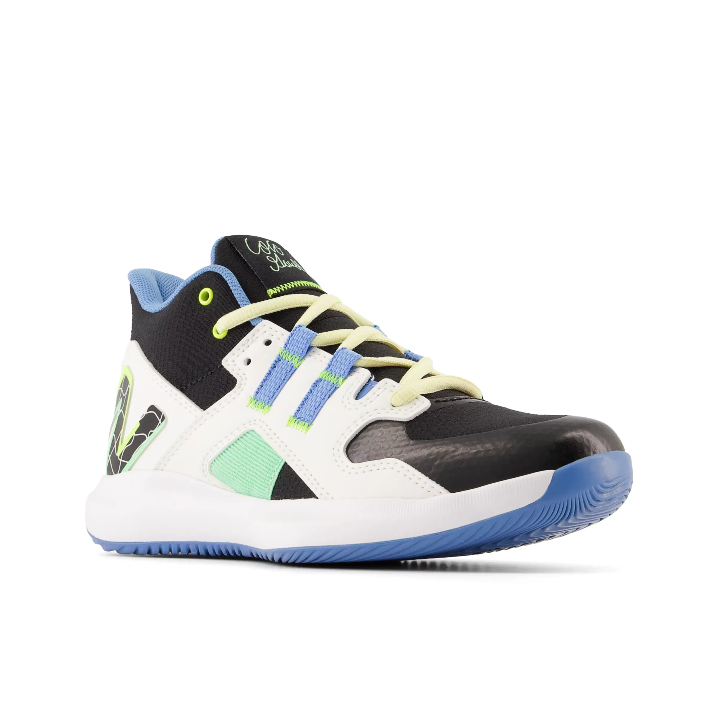 NMKid's Coco CG1 - Black with Electric Jade and White