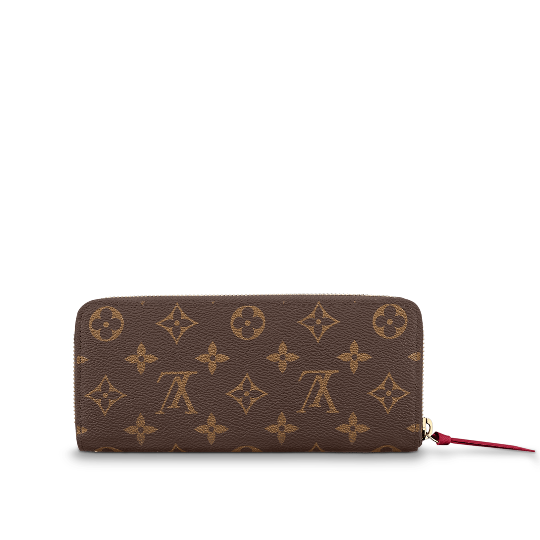 NMMonogram Canvas Clemence Wallet M60742 Fuchsia
