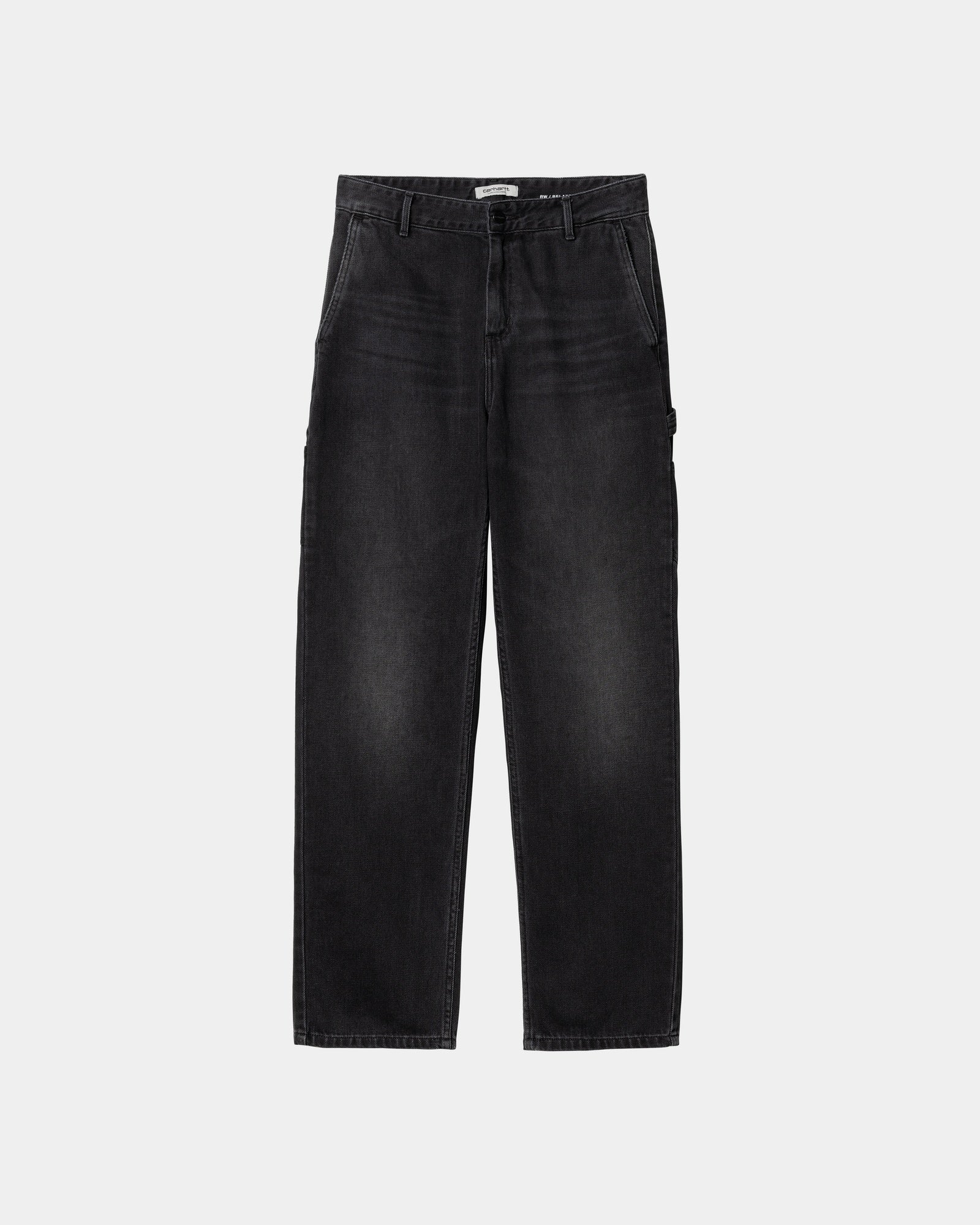 NMPierce Pant Straight - Denim | Black (dark used wash)