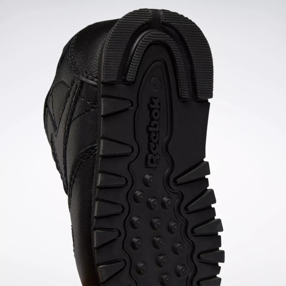 NMReebok Kid's Classic Leather Shoes - Core Black