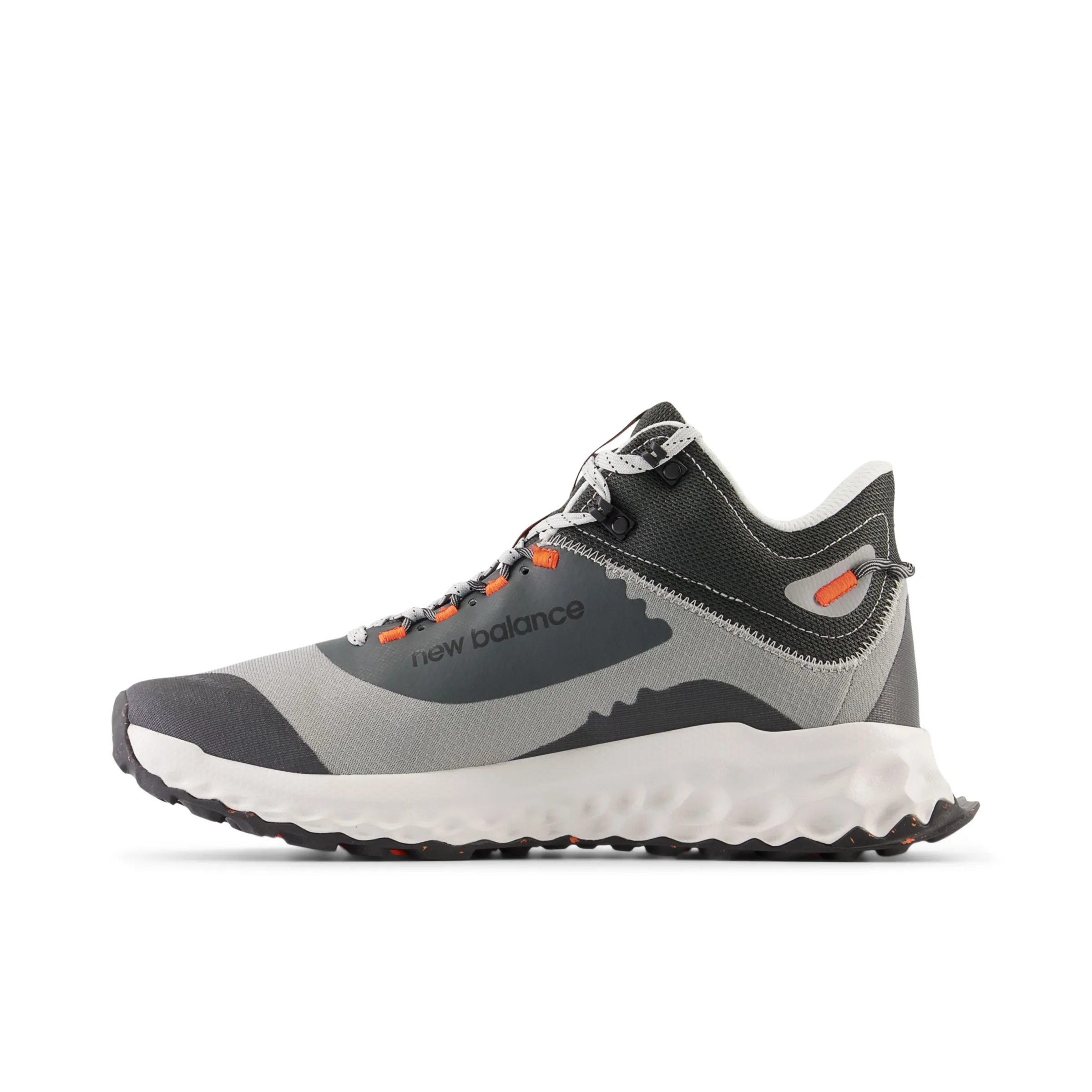 NMFresh Foam Garoé Midcut - Shadow Grey with Grey Matter and Blaze Orange