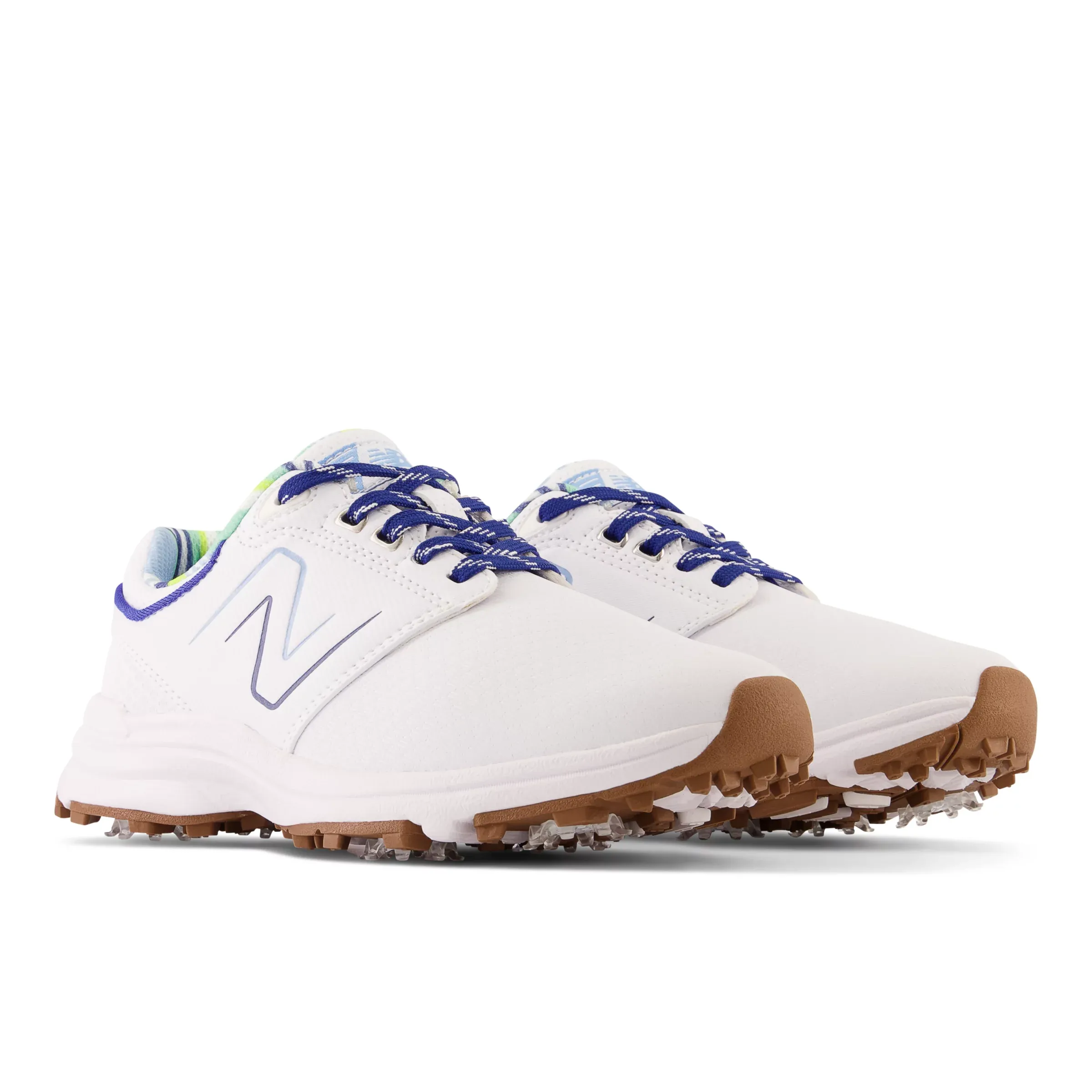 NMBrighton Golf Shoes - White with Blue