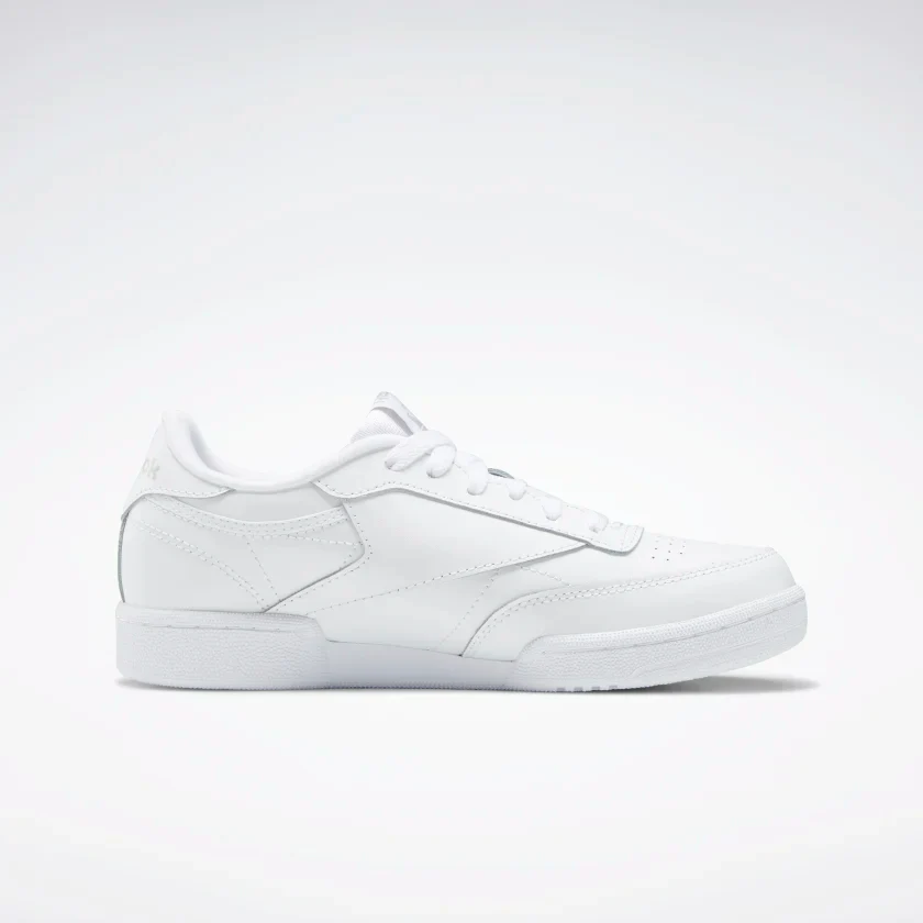 NMReebok Kid's Club C Shoes - White / Sheer Grey