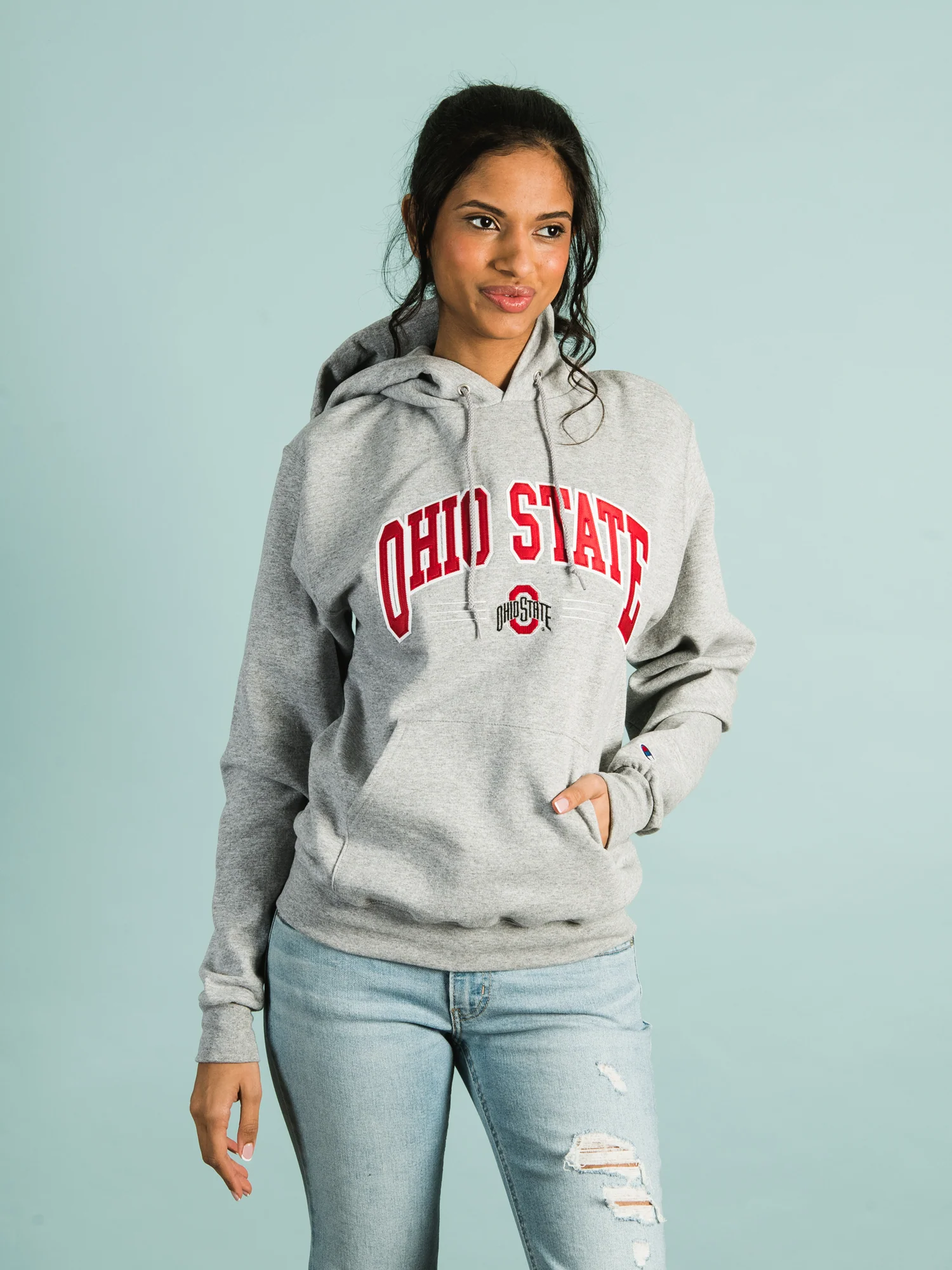 NMCHAMPION OHIO STATE PULLOVER HOODIE