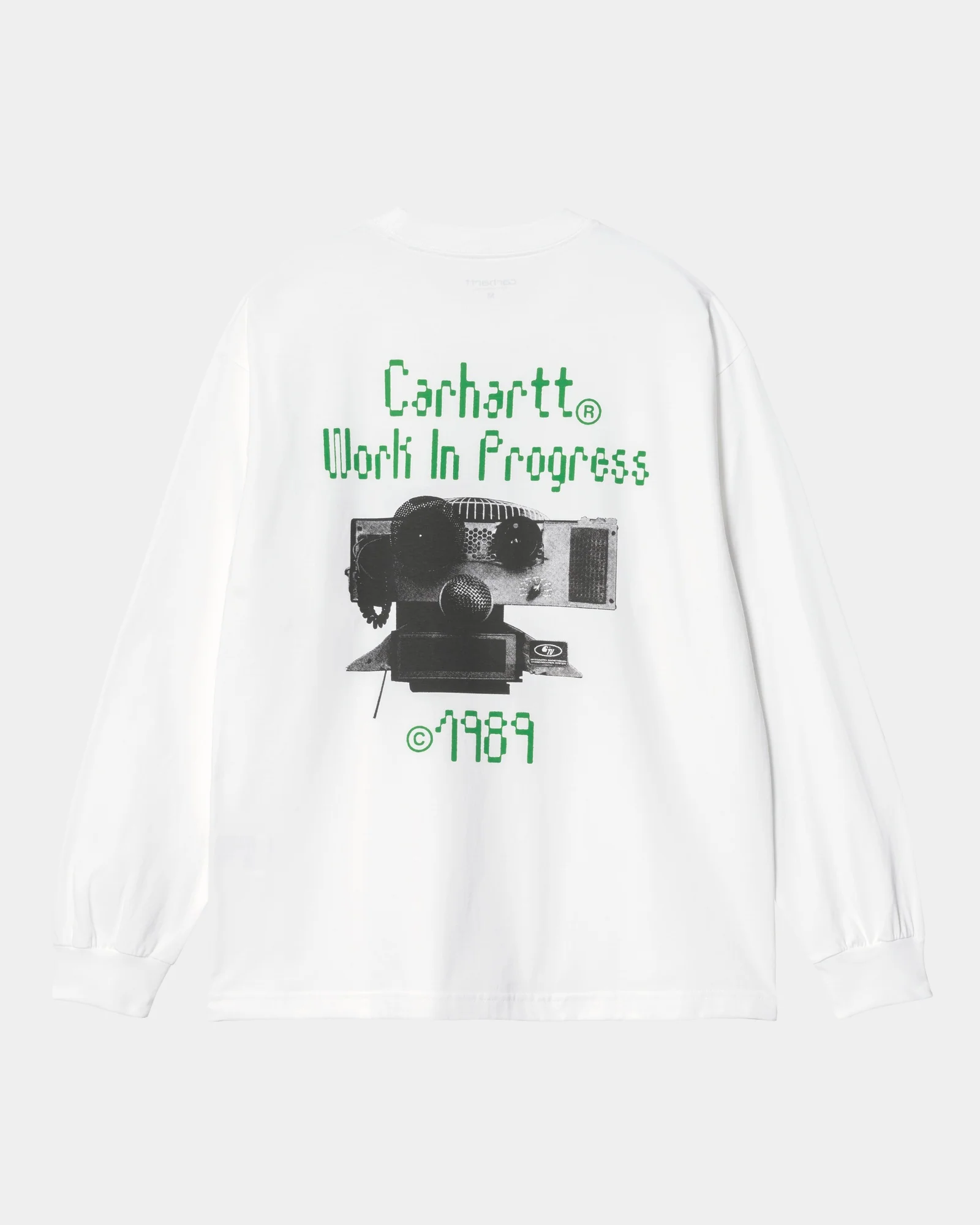 NMSoundface Long Sleeve T-Shirt | White