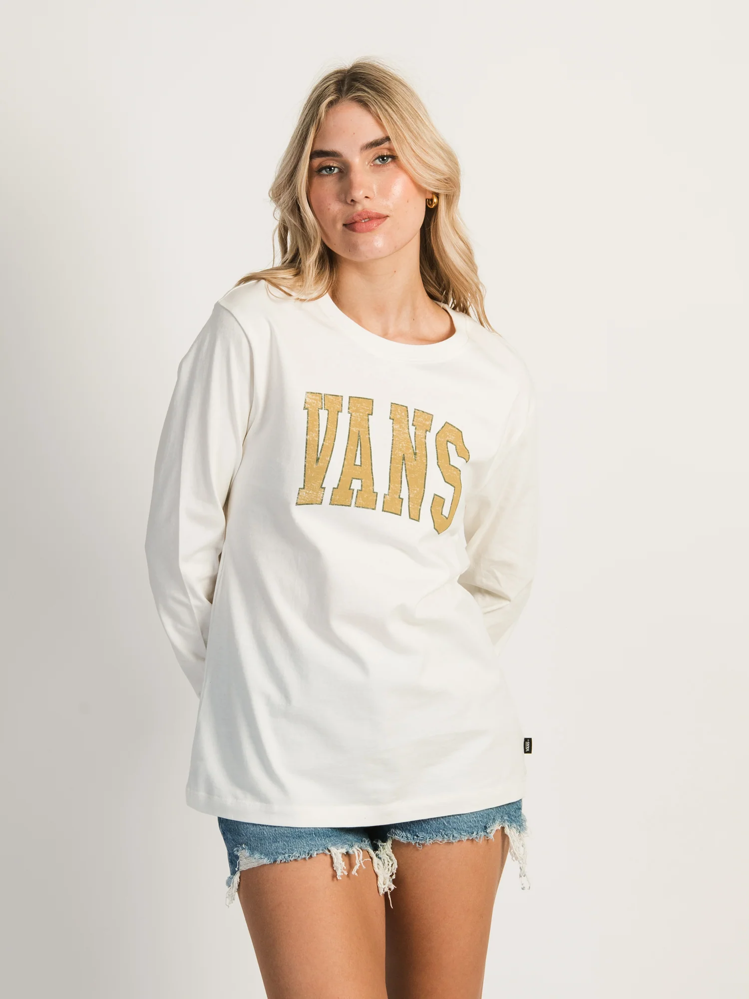 NMVANS CREST LONG SLEEVE BFF TEE