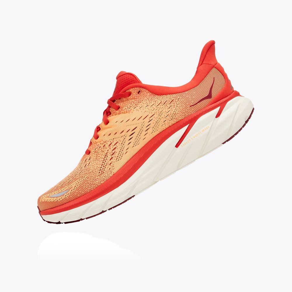 NMWomen's Clifton 8 - Fiesta / Blazing Orange