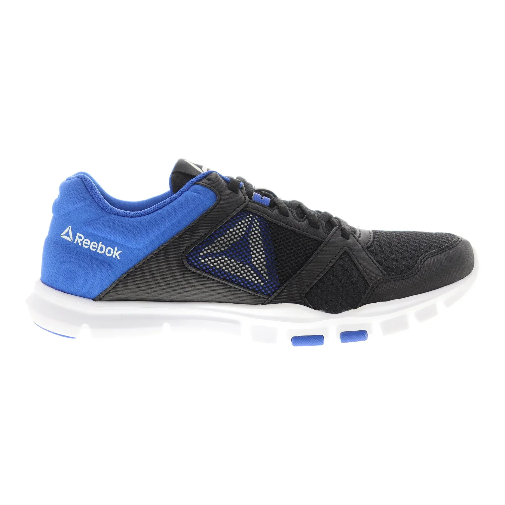 NMReebok Men's Yourflex Trainette 10 Mt Shoes - Black / Blue