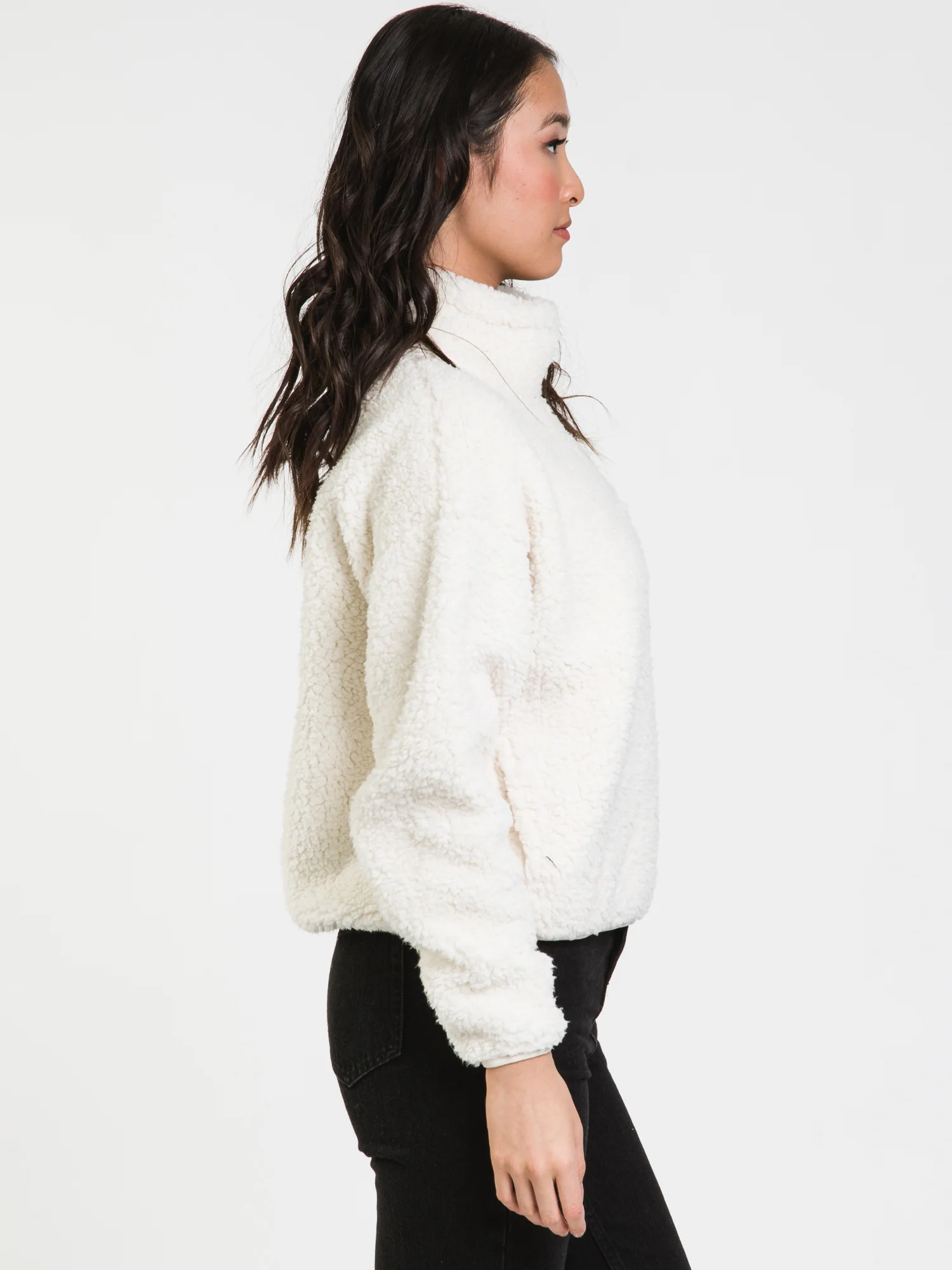 NMCHAMPION SHERPA 1/4 ZIP SCRIPT JACKET