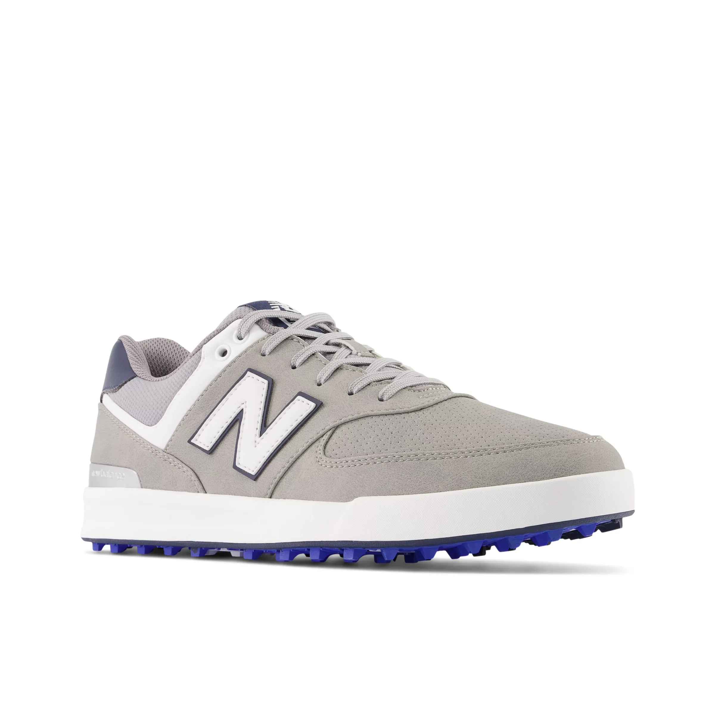 NM574 Greens Golf Shoes - Grey with White
