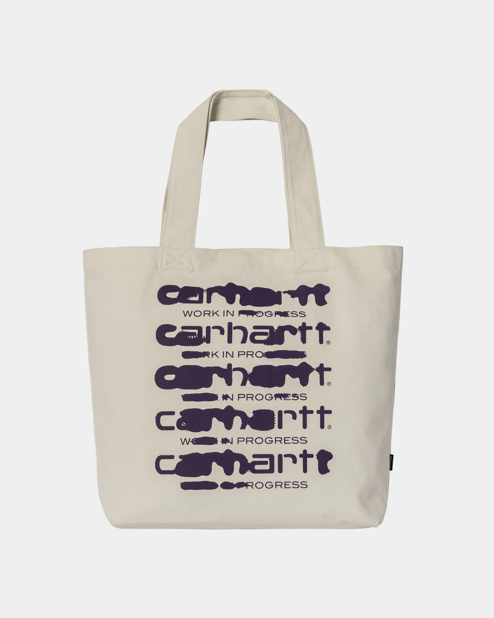 NMCanvas Graphic Tote Large | Wax Ink Bleed Print